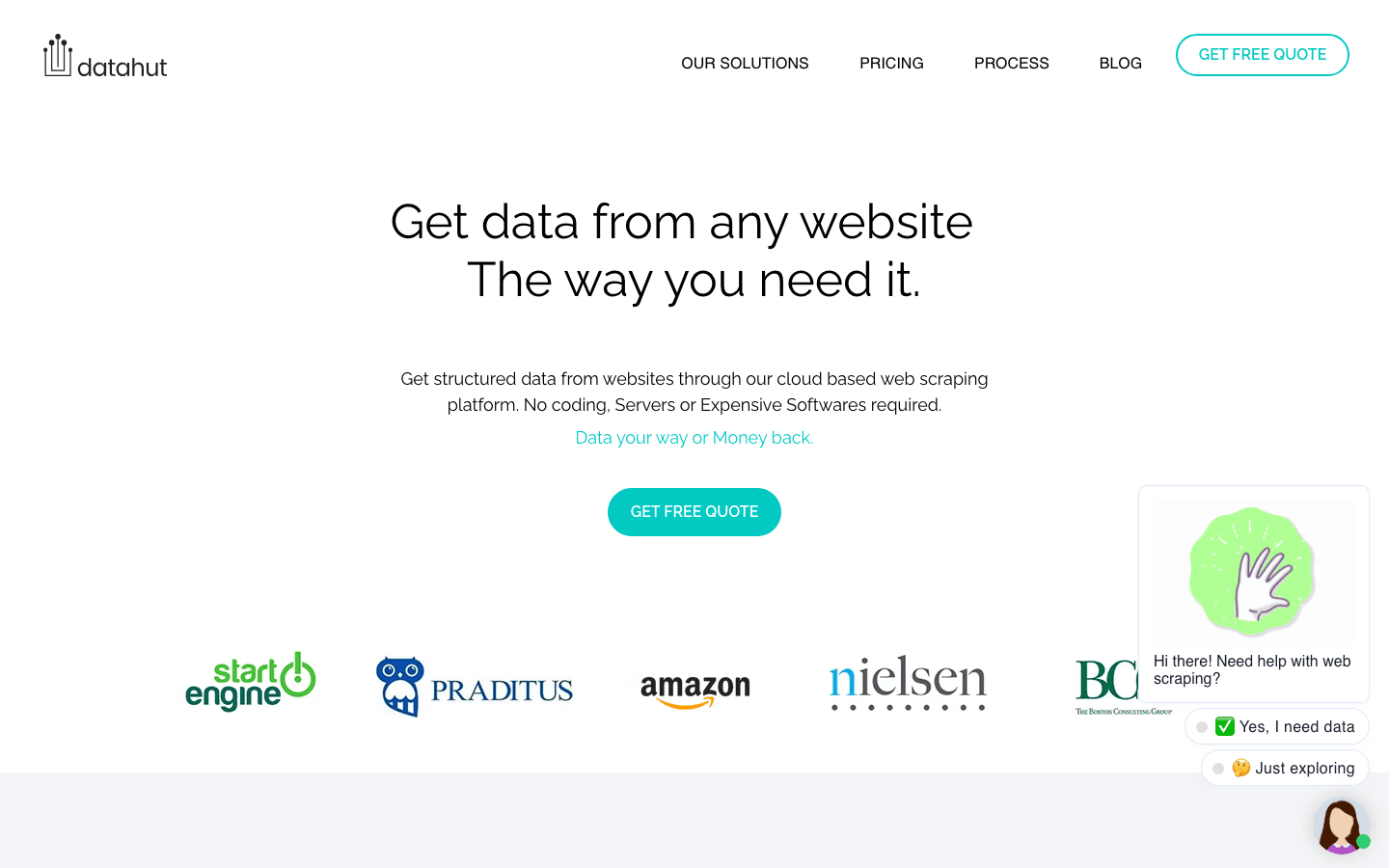 002_datahut_homepage.png