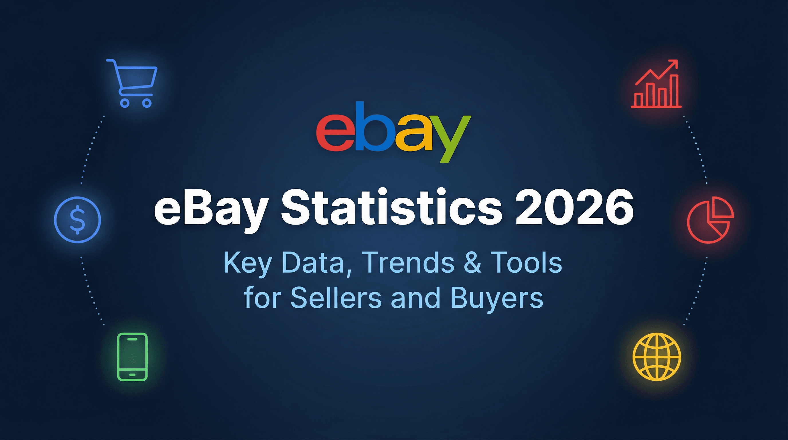 Estadísticas de eBay 2026: Vendedores, Compradores y Datos de la Plataforma Explicados