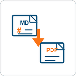 Markdown to PDF converter