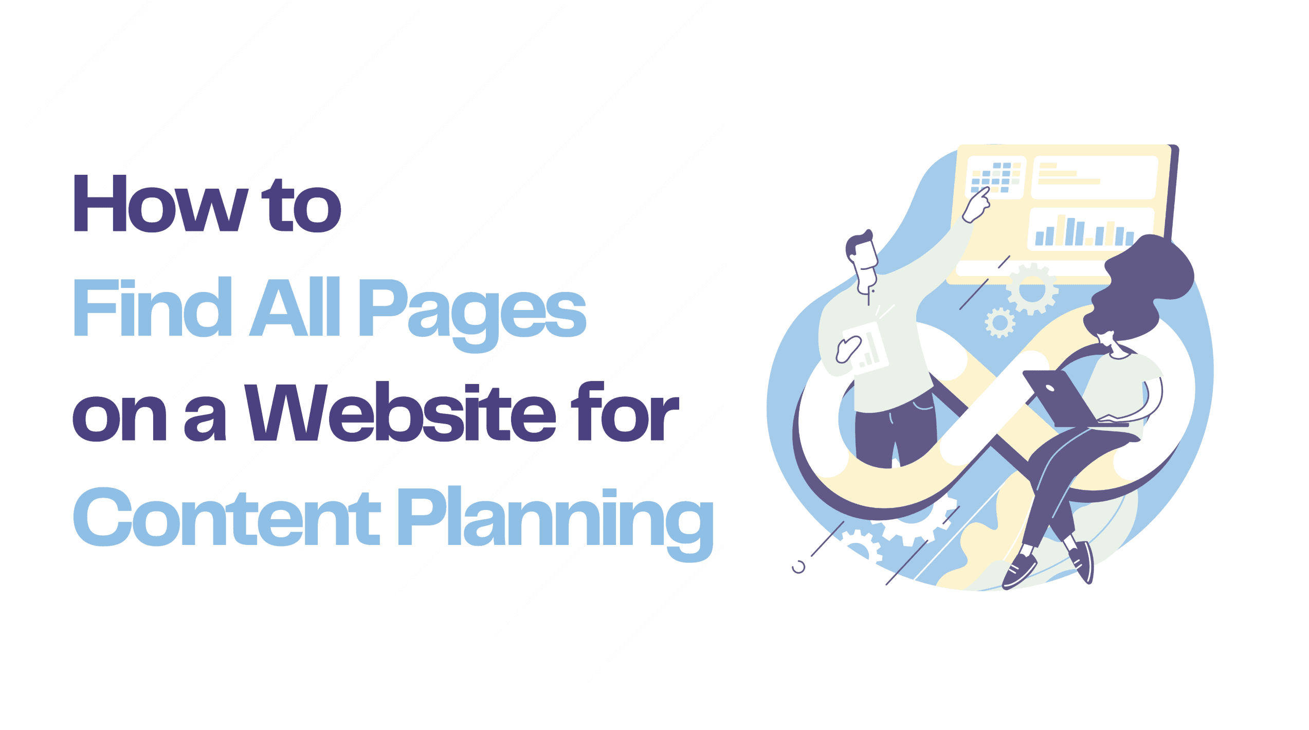 Wie Sie alle Seiten einer Website für Ihre Content-Planung finden