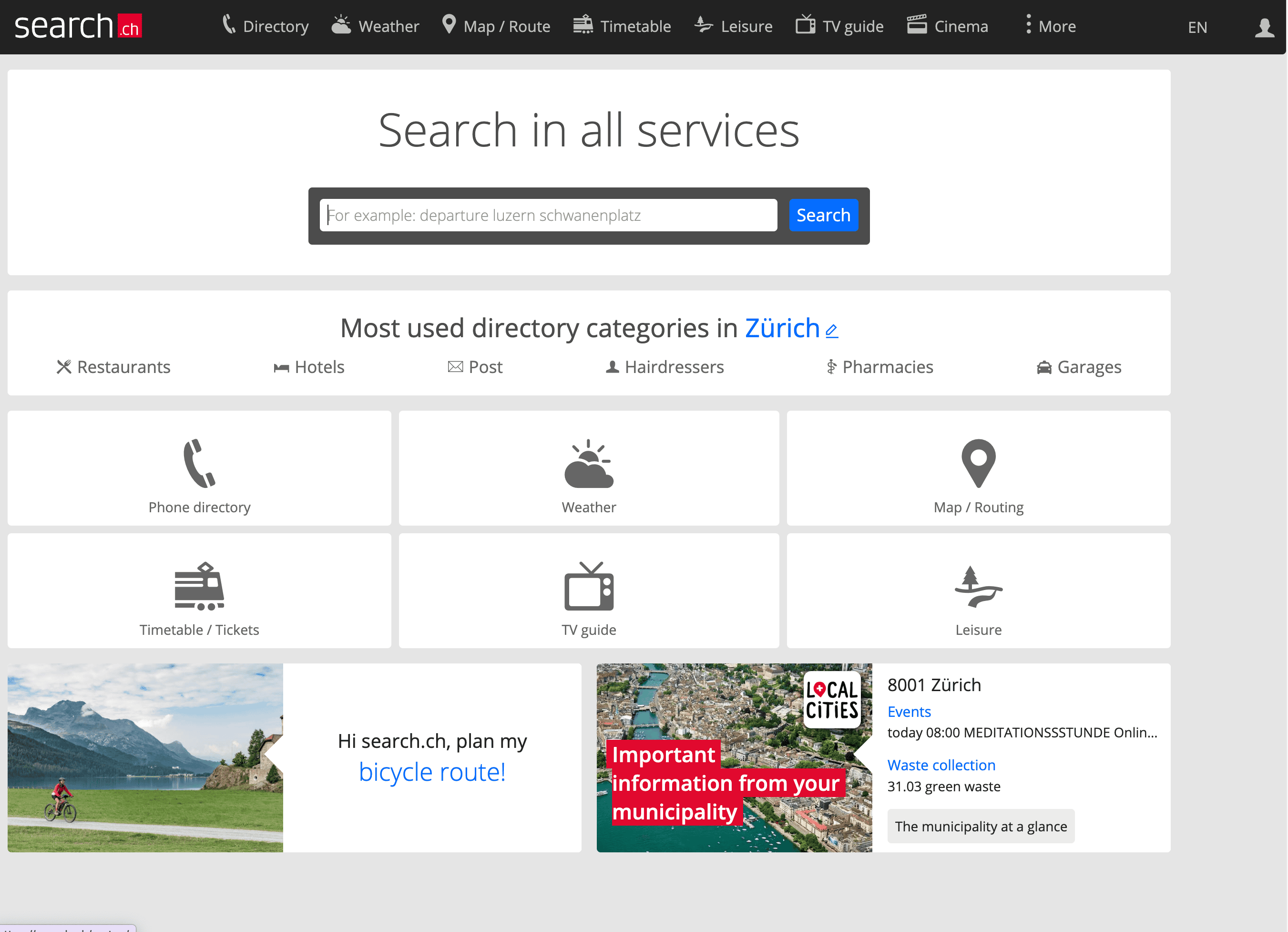 search.ch 截图