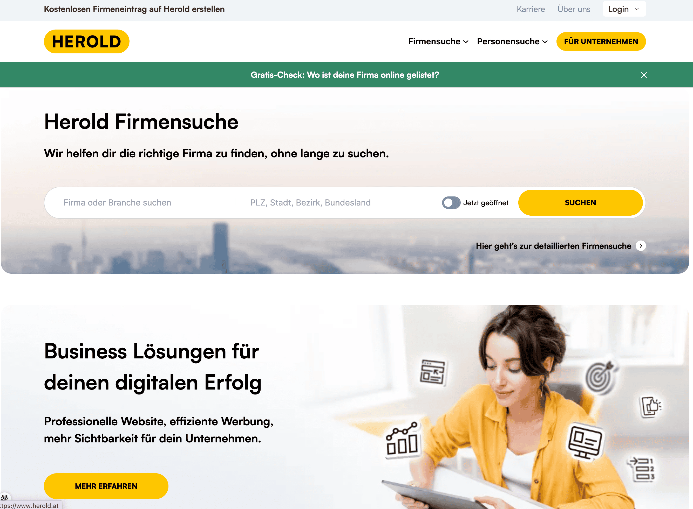 Herold Screenshot