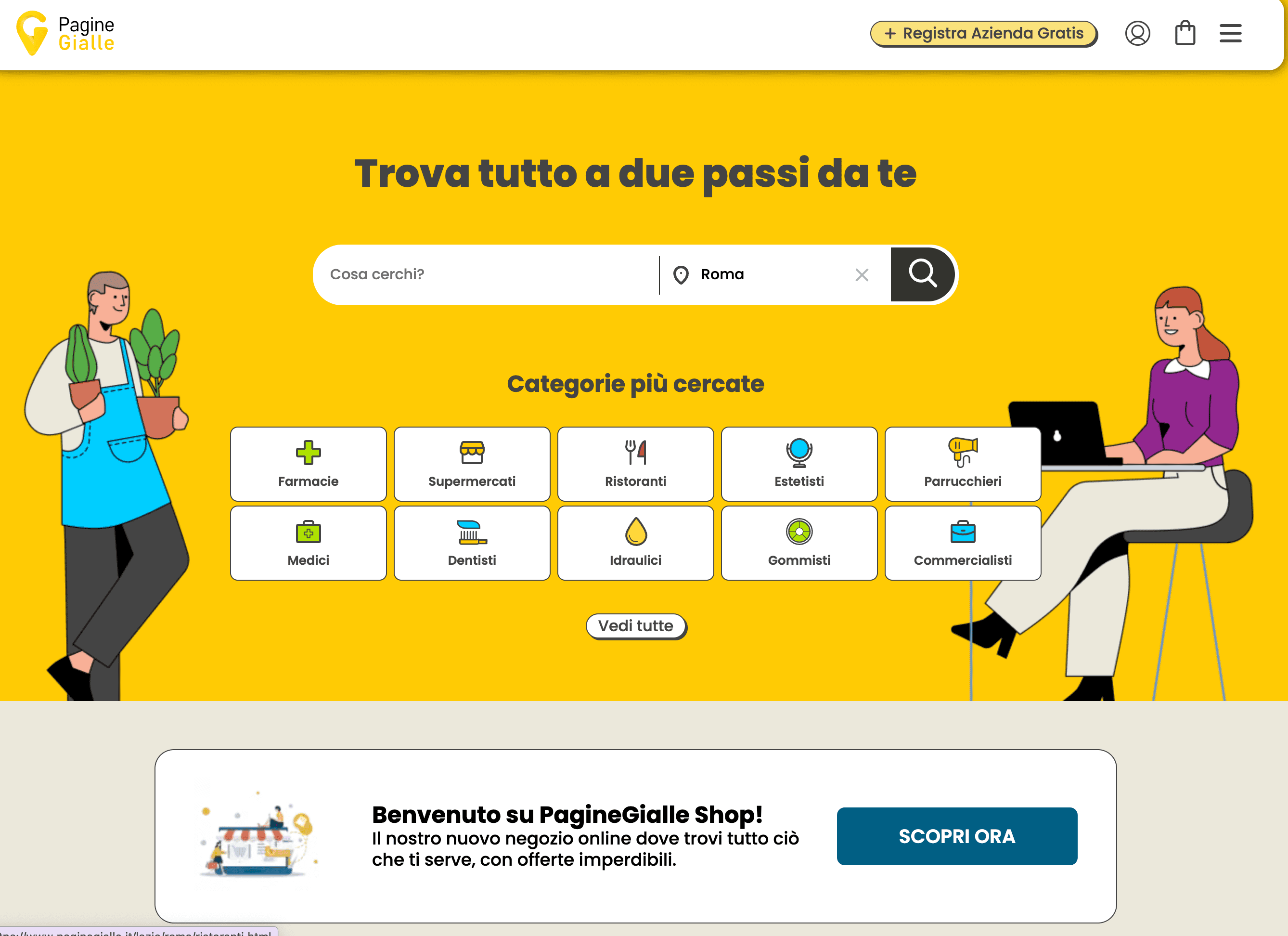 PagineGialle Screenshot