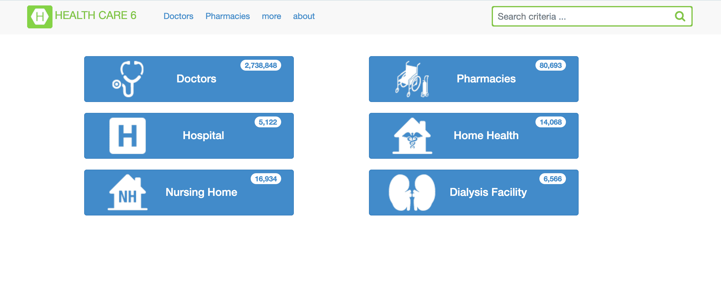 HealthCare6 Screenshot