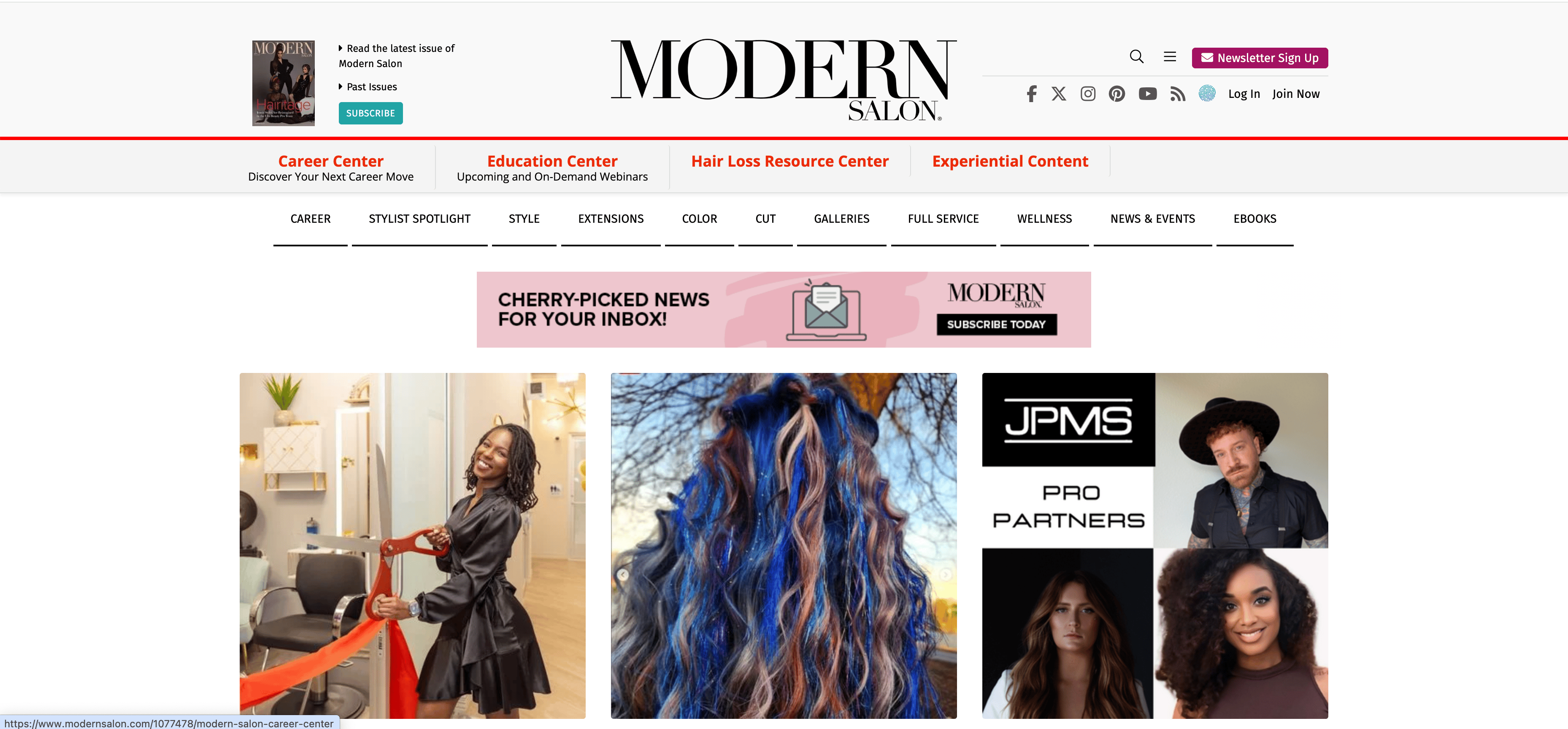 Modern Salon Screenshot