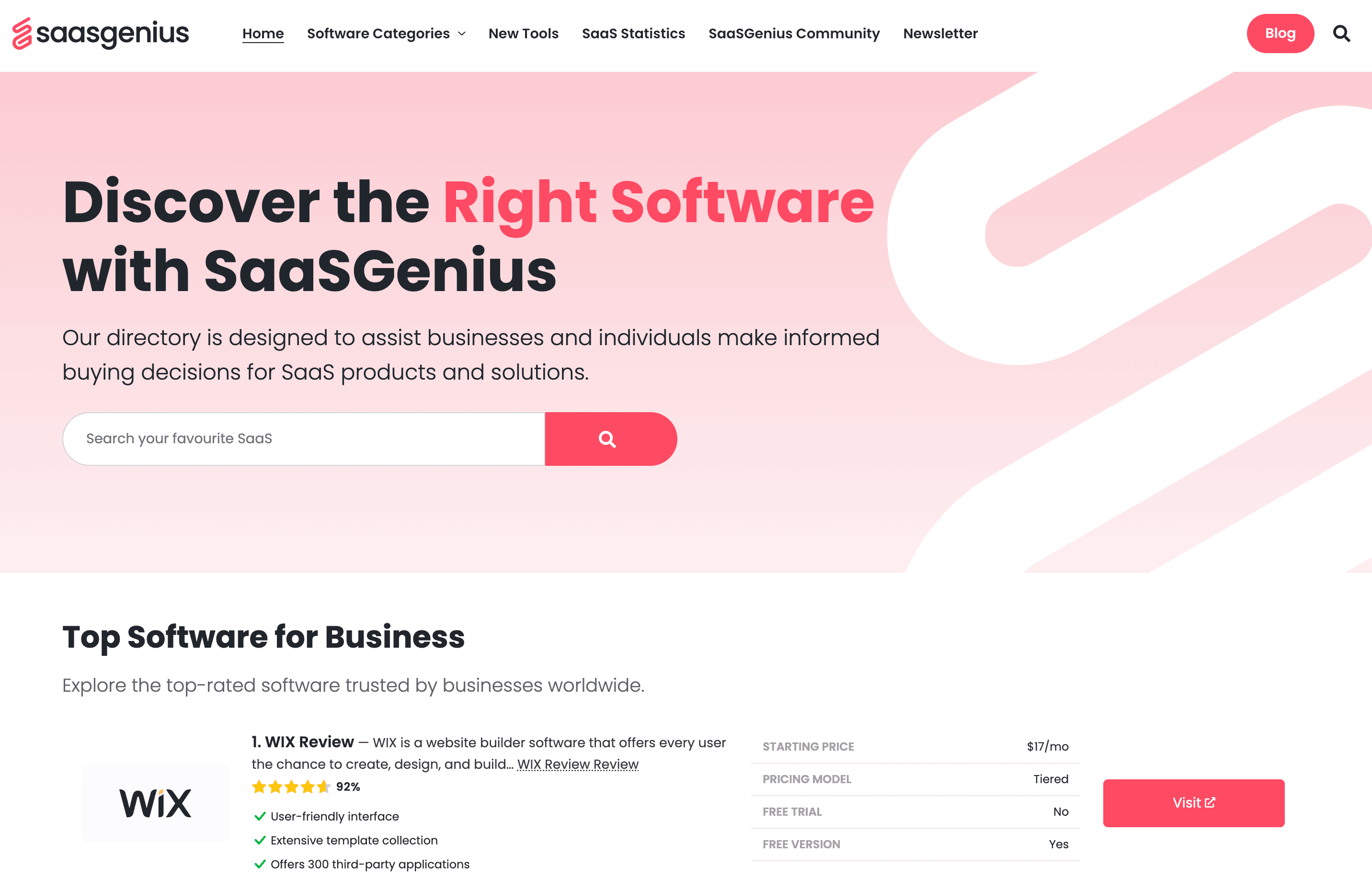 SaaS Genius 스크린샷