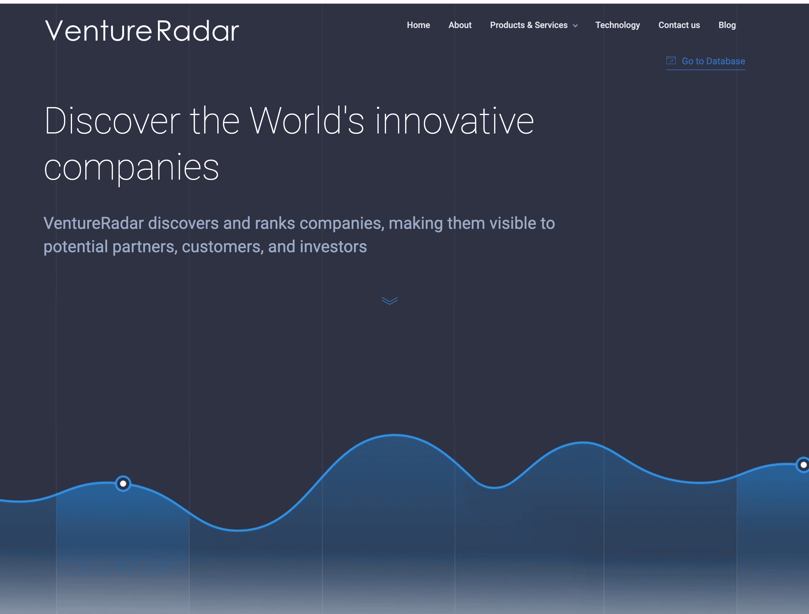 VentureRadar Screenshot