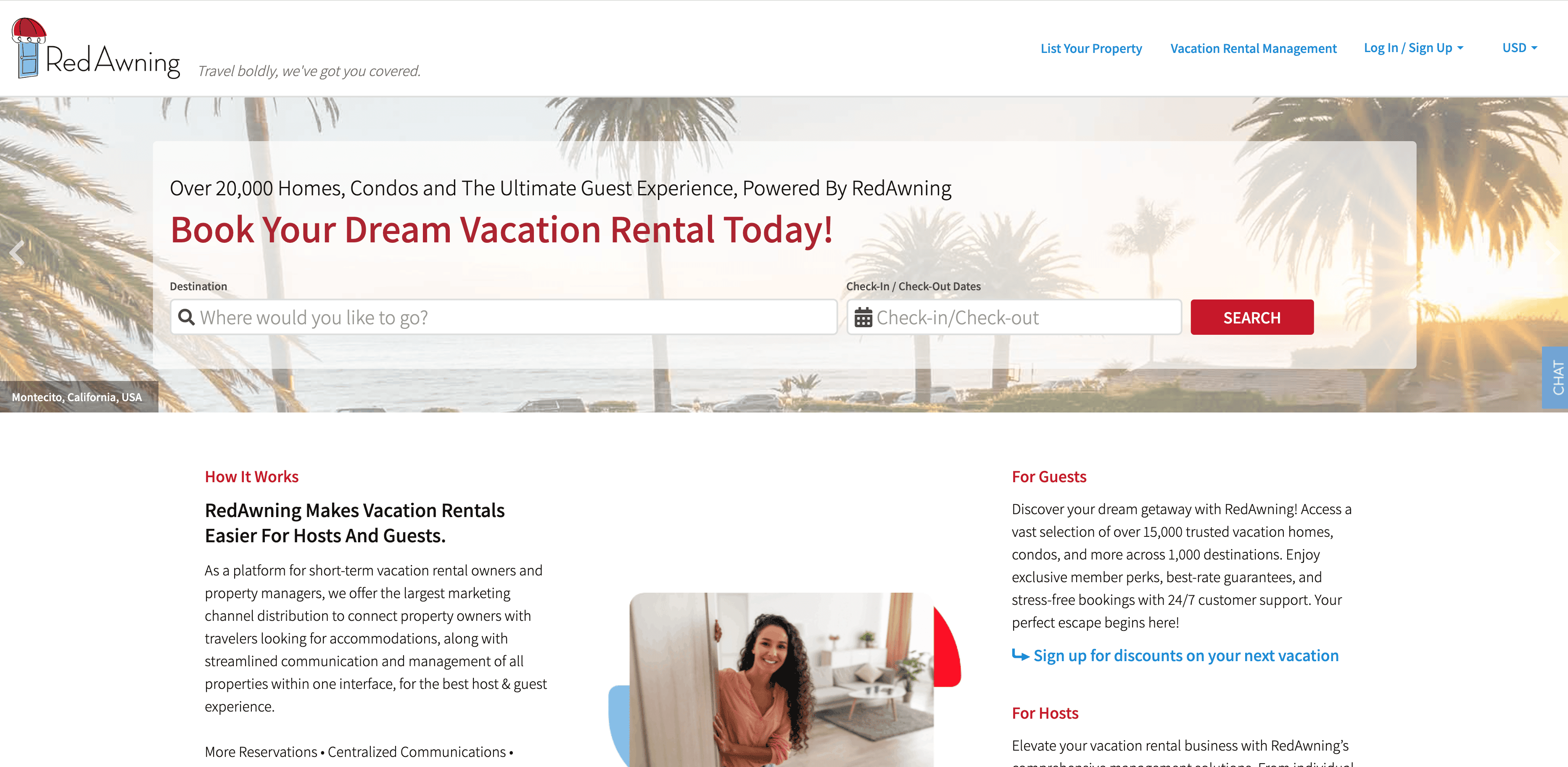 Screenshot RedAwning