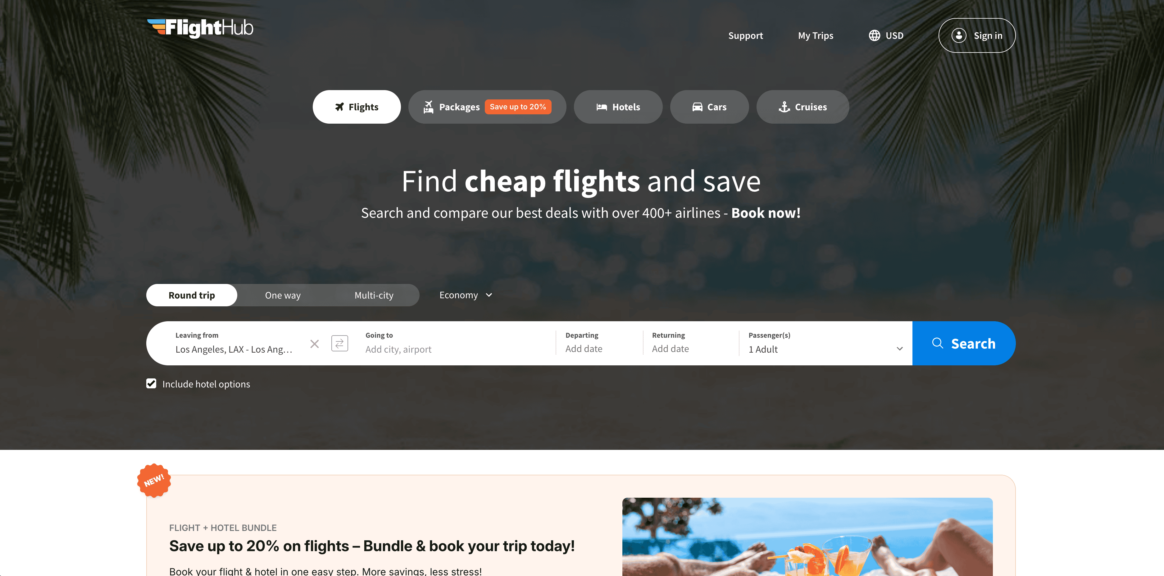 FlightHub 截圖