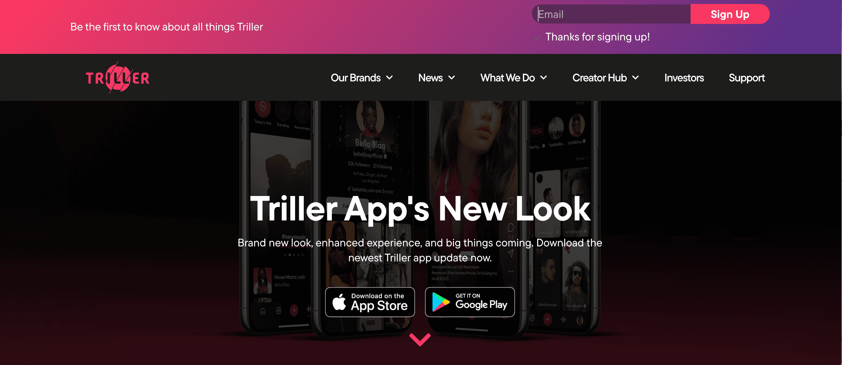 Triller Screenshot