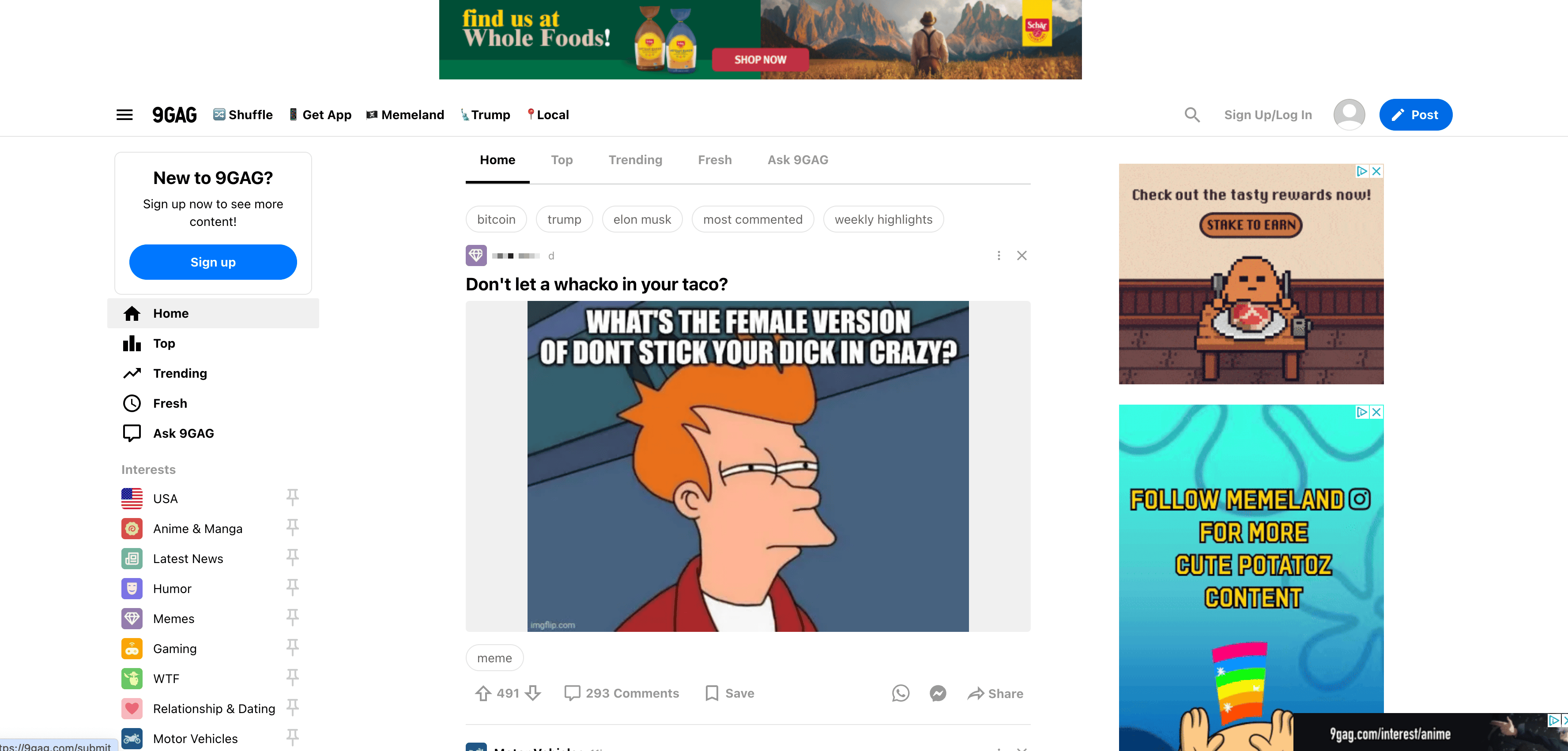 9GAG Screenshot