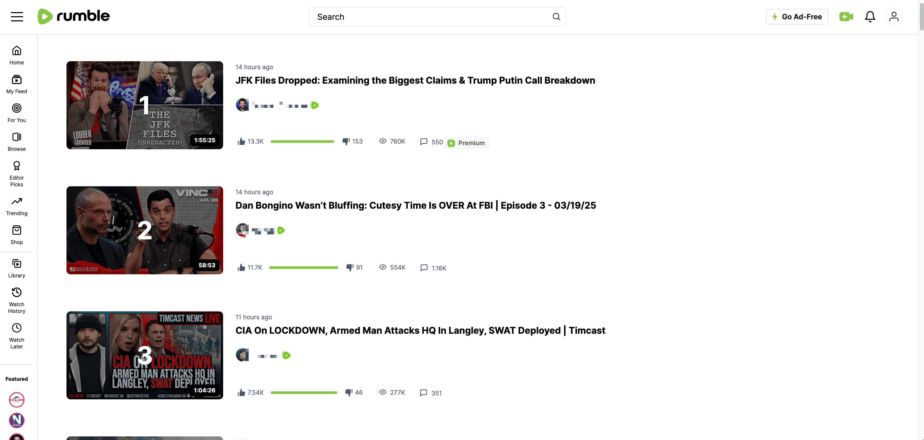 Leaderboard Page Screenshot
