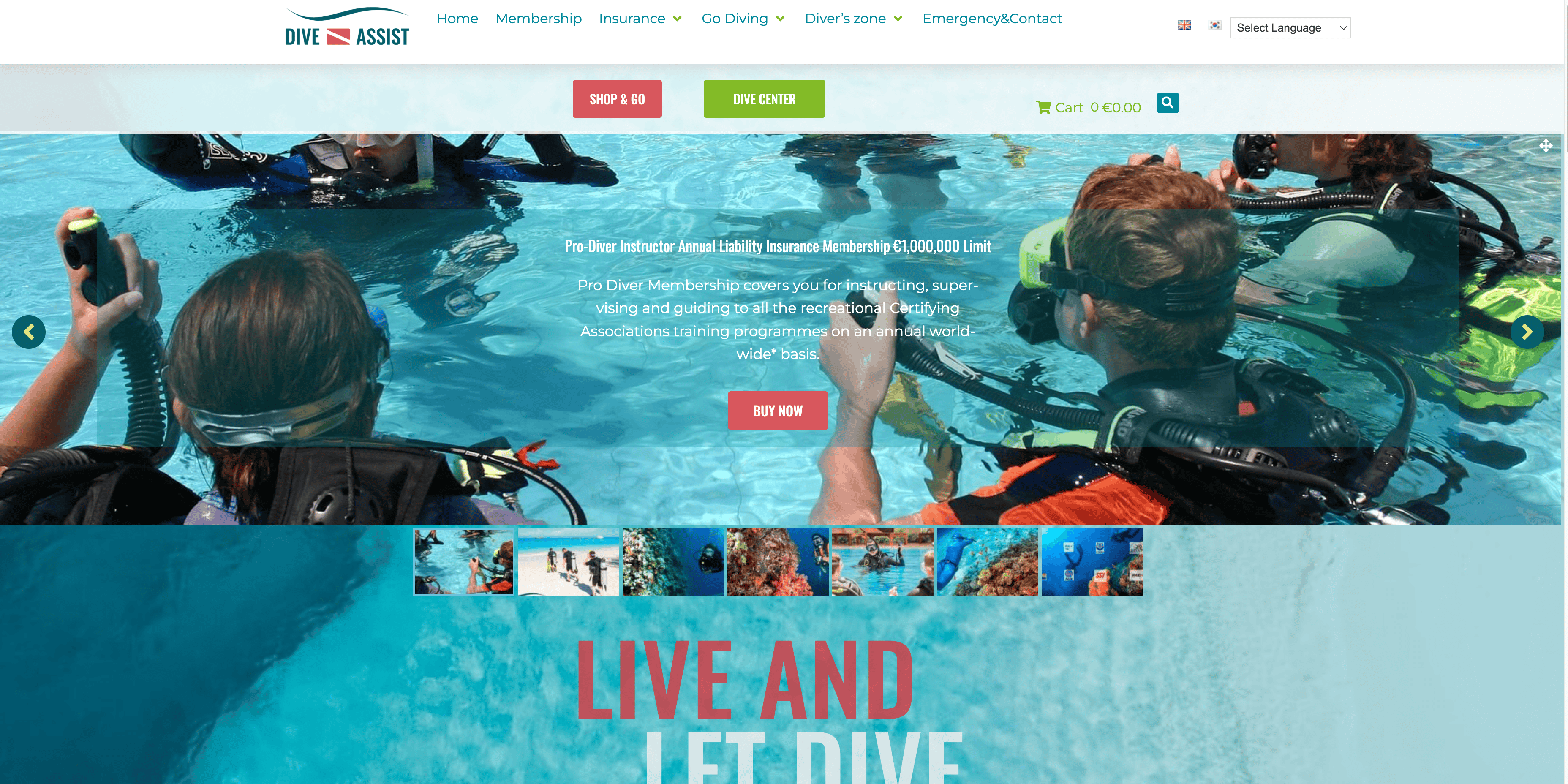 DiveAssist 스크린샷