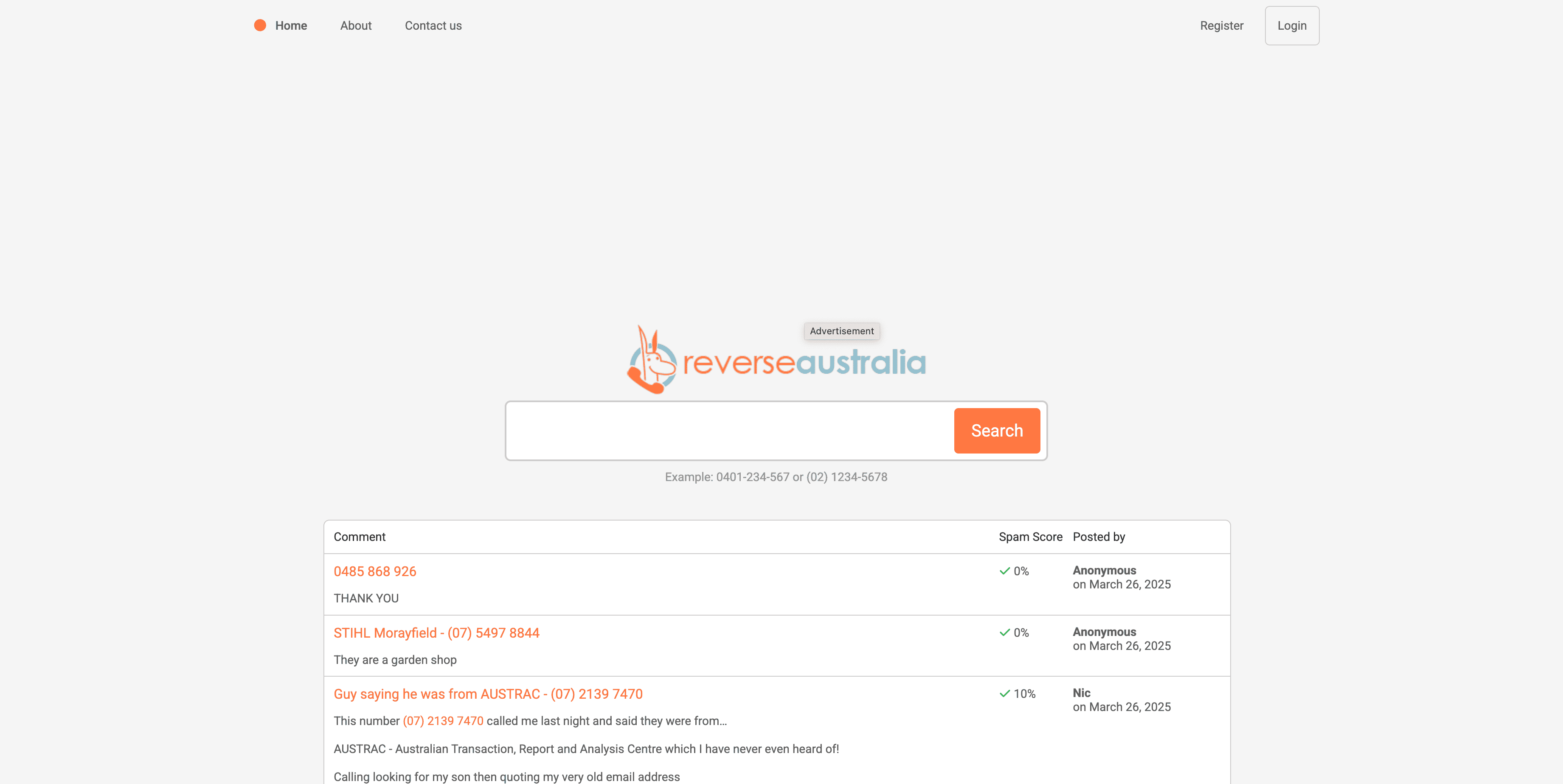 ReverseAustralia Screenshot