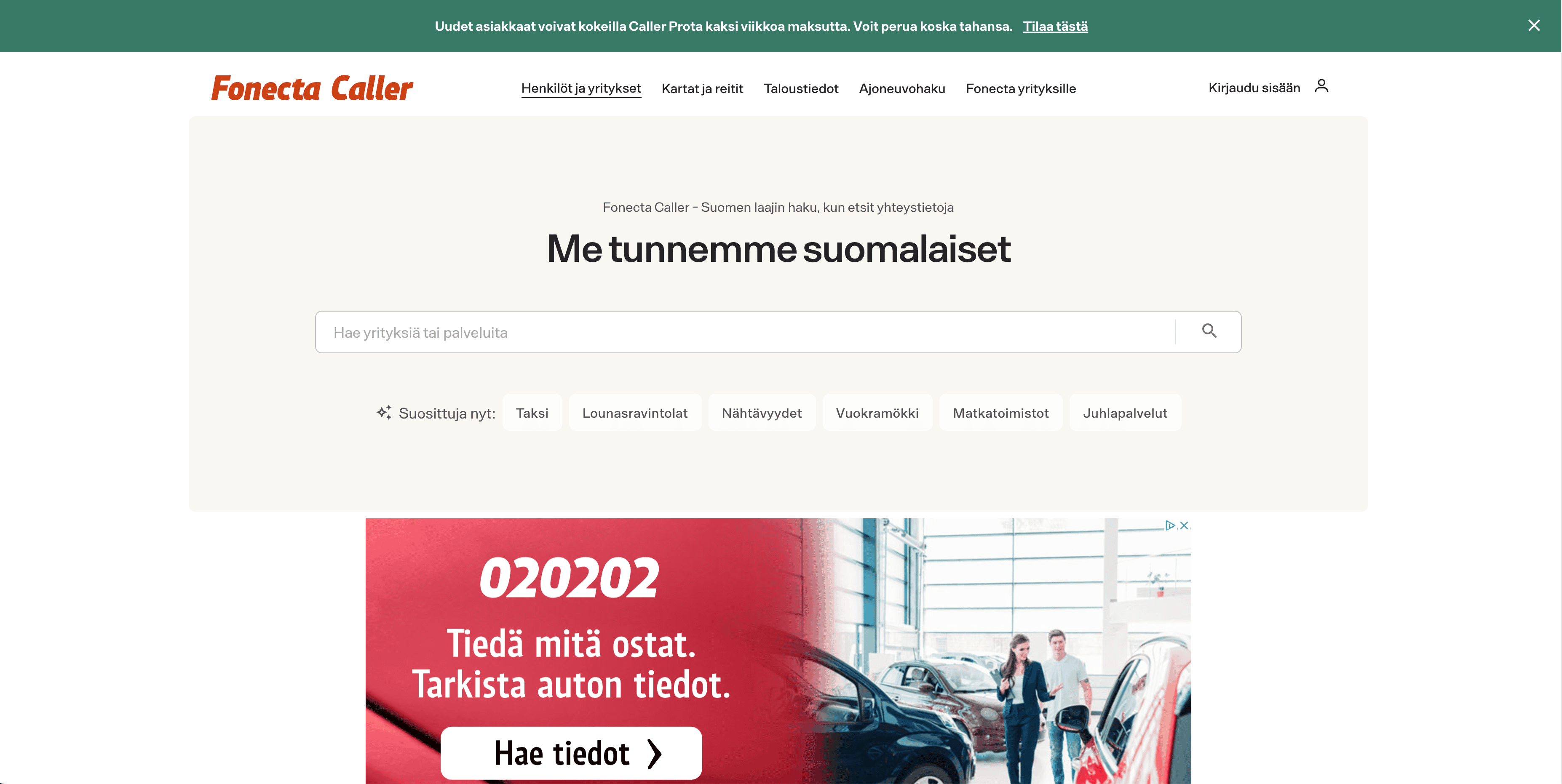 Fonecta Screenshot