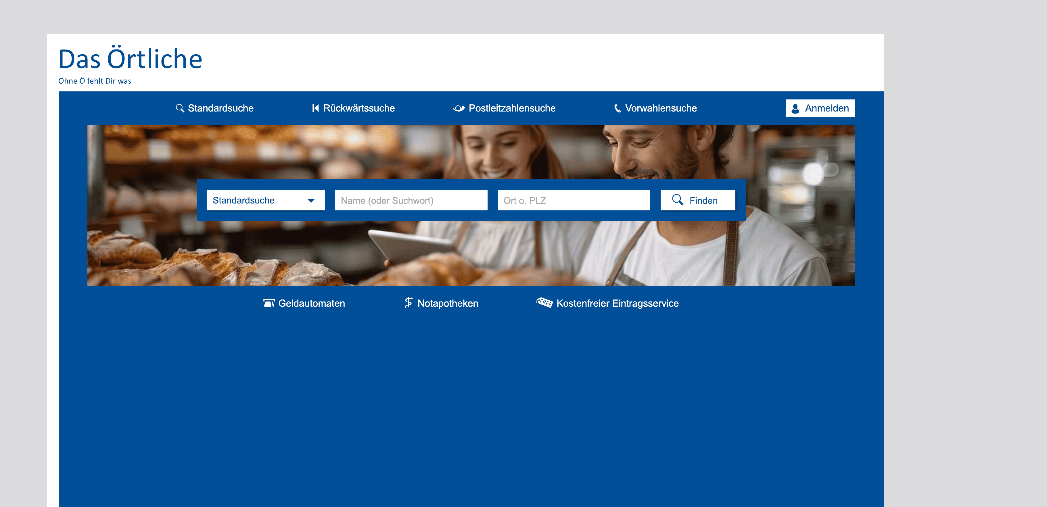 DasÖrtliche Screenshot