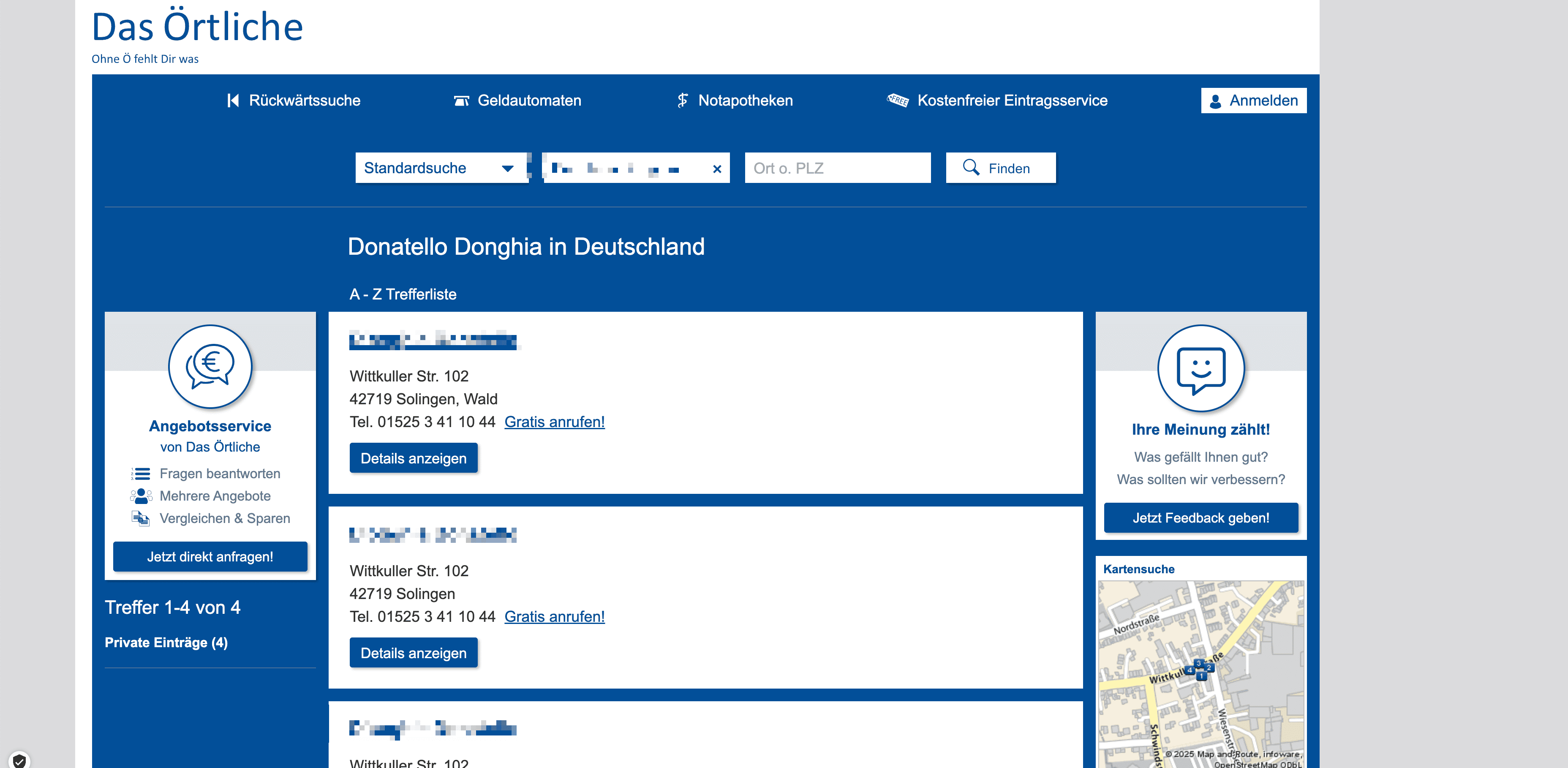 Person Details Screenshot