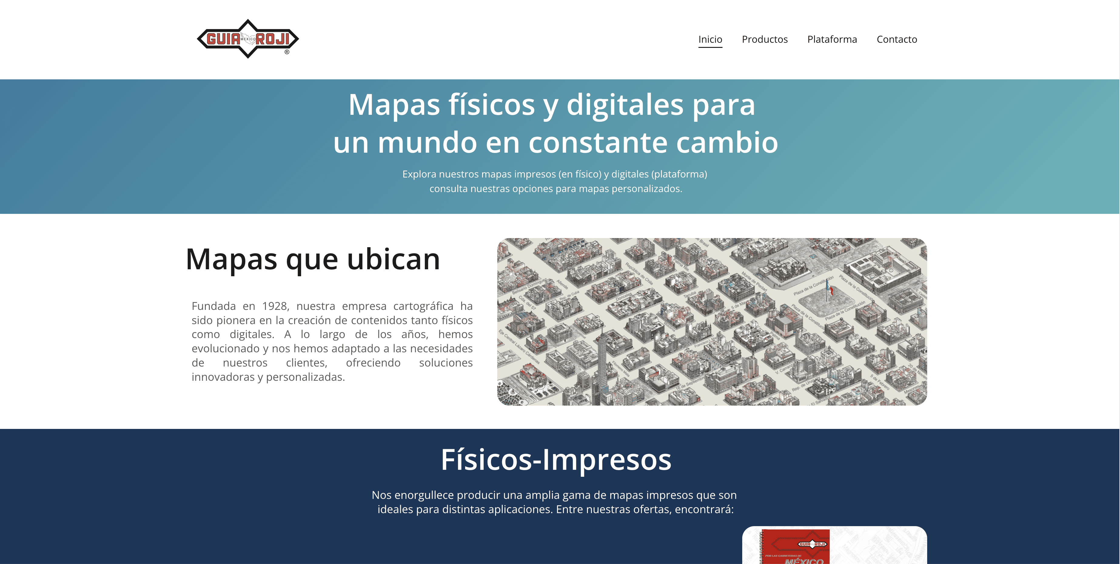 Captura de pantalla de Guia Roji