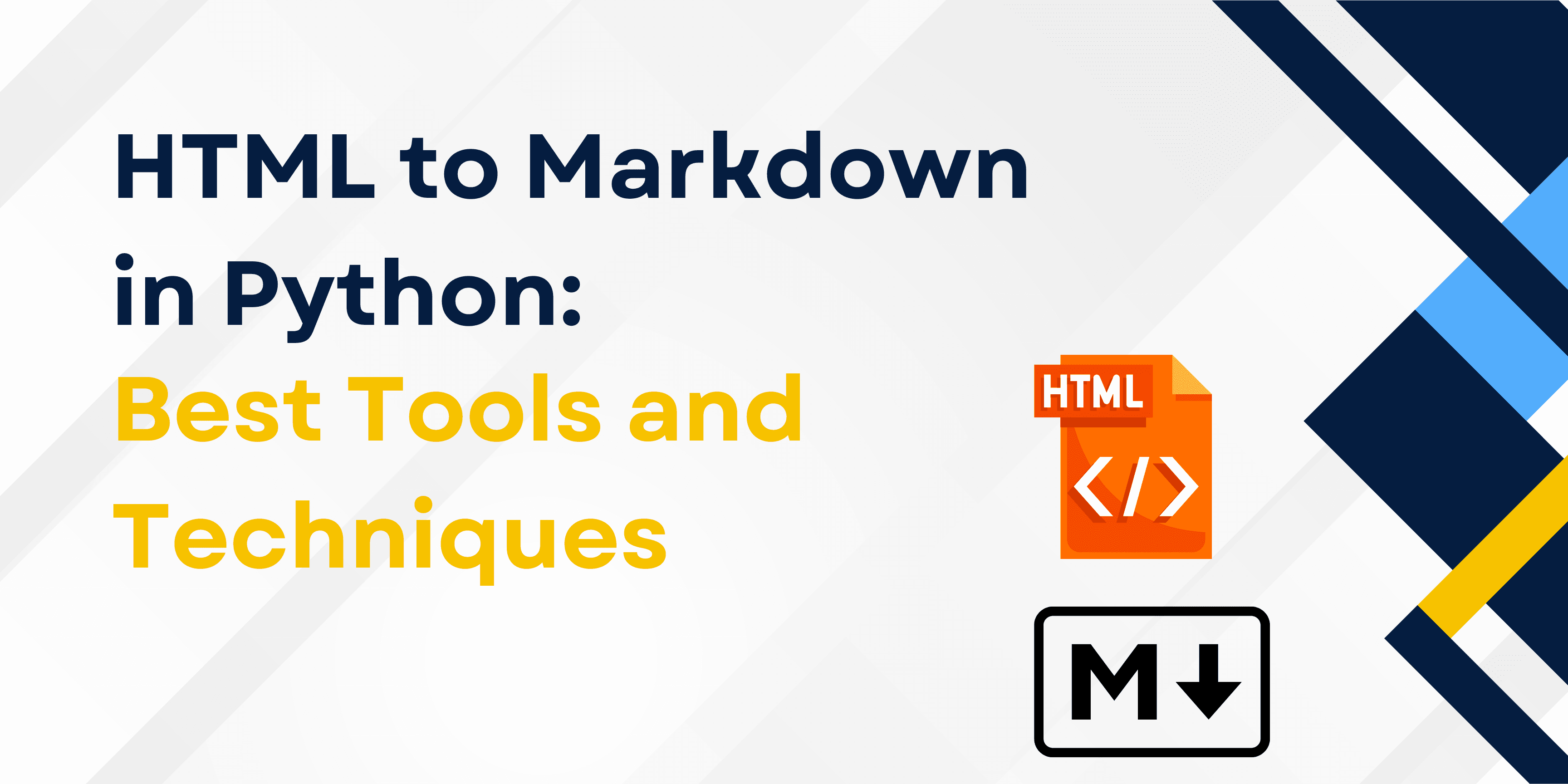 HTML naar Markdown in Python: De Beste Tools en Technieken
