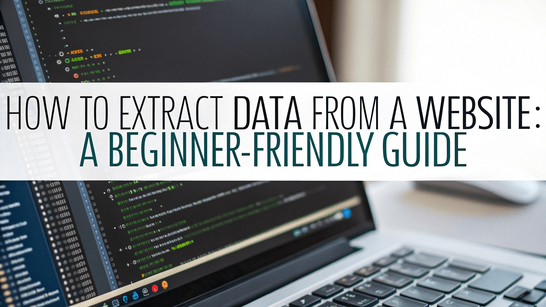 How to Extract Data from a Website: A Beginner-Friendly Guide