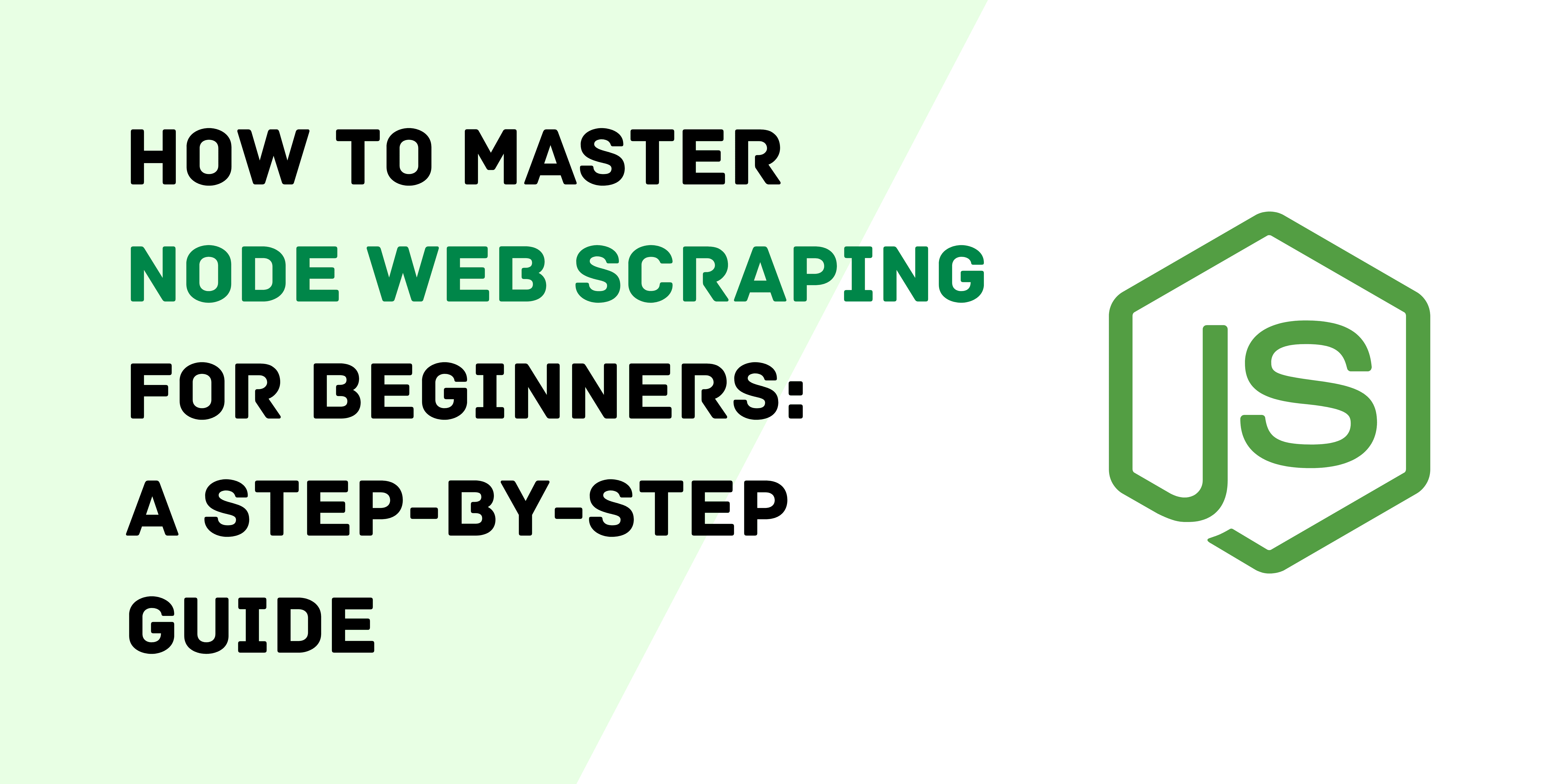 Node 웹 스크래핑 완전 정복: 입문자를 위한 단계별 가이드
