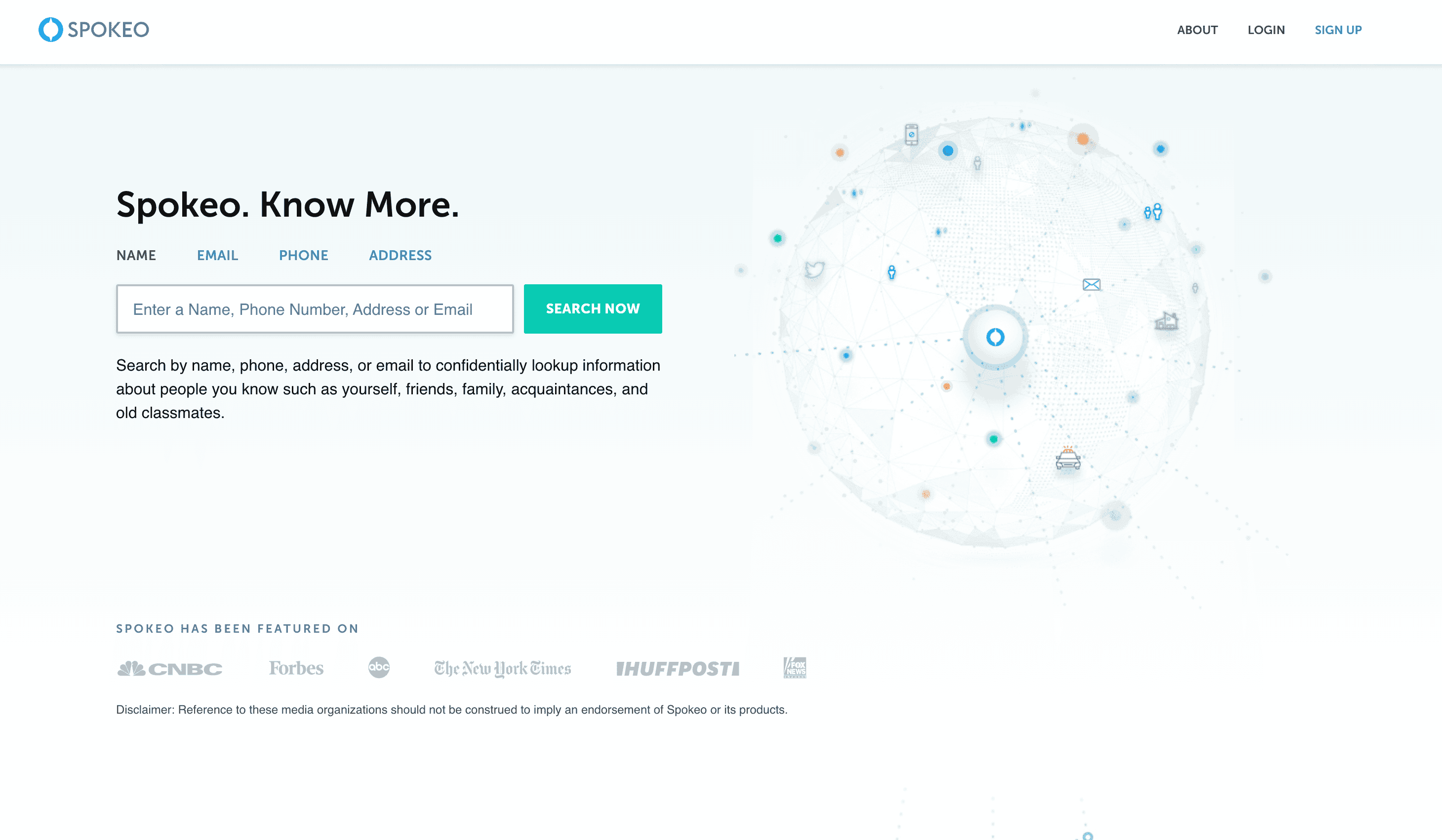 Spokeo Screenshot