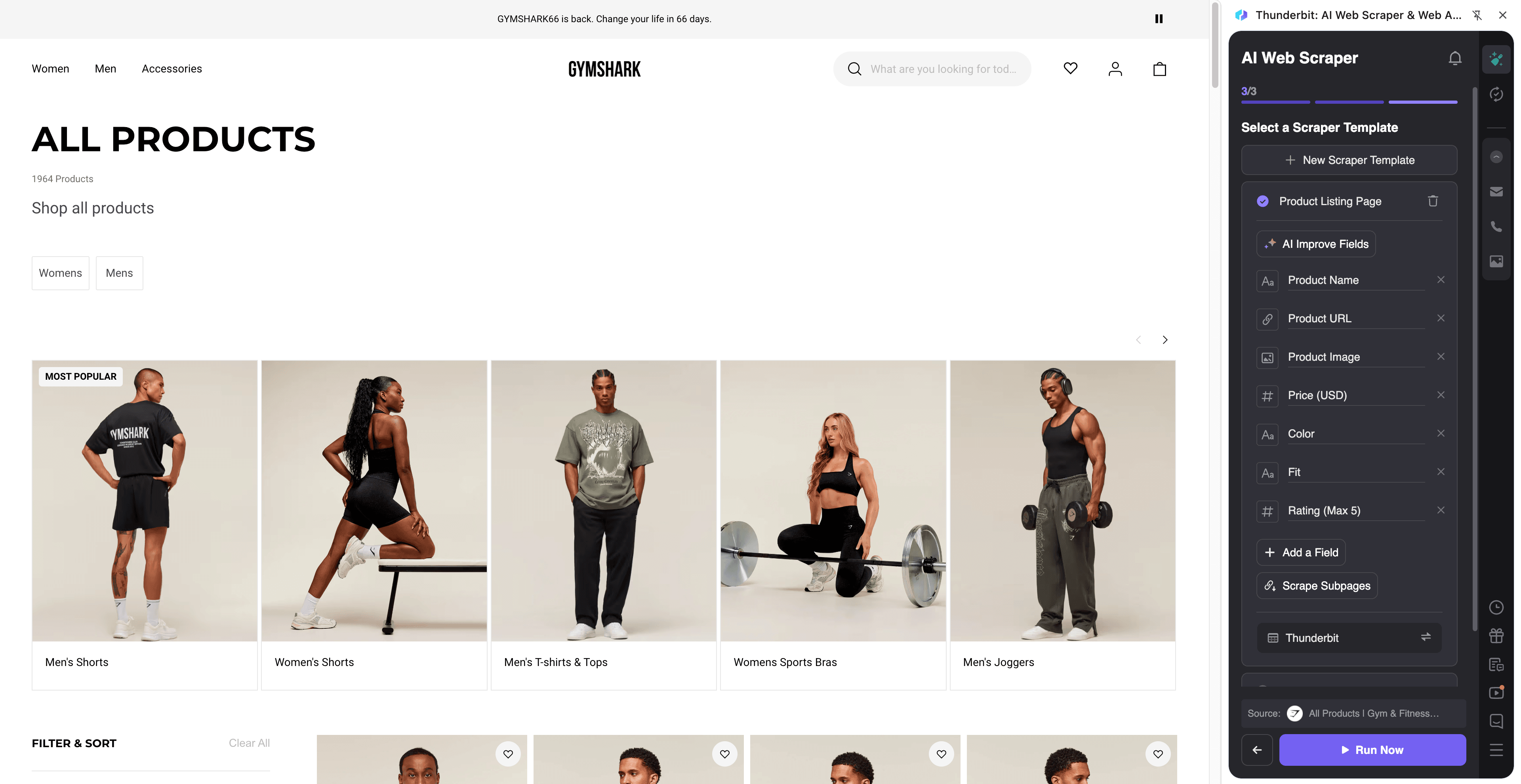 SKU Variant & Size Matrix Analysis Screenshot