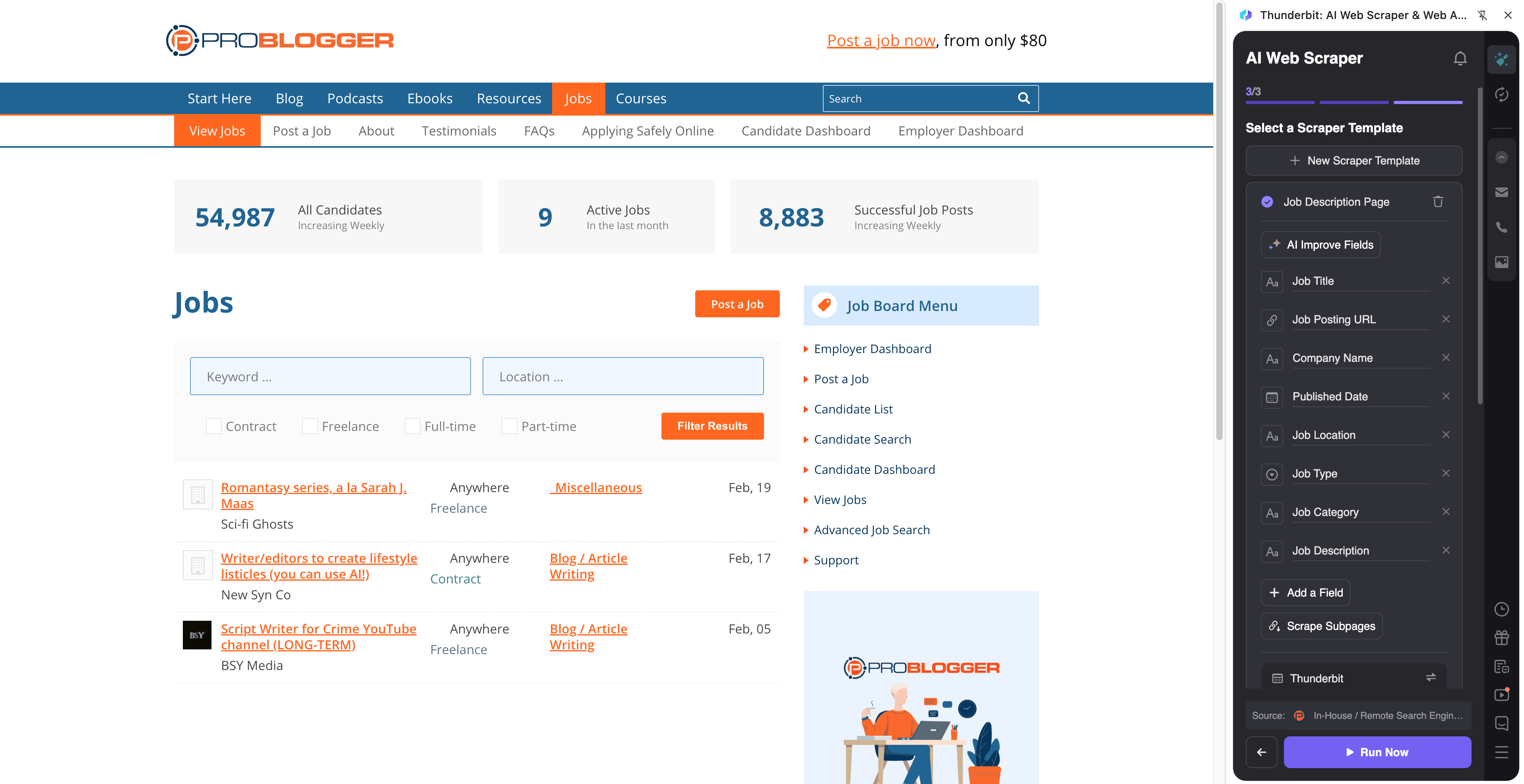 Cross-Category Global Opportunities Screenshot