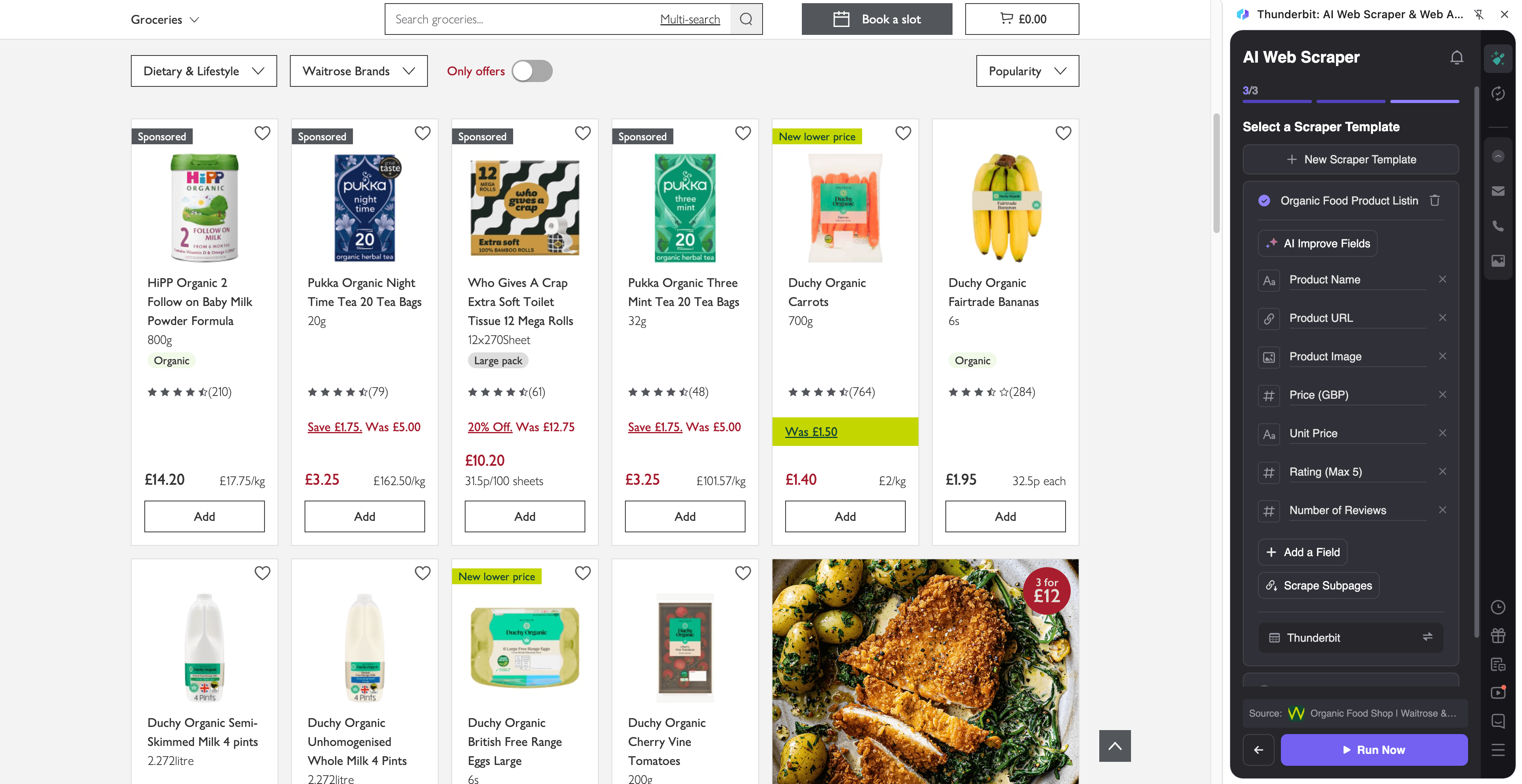 Healthy & Organic Market Analysis