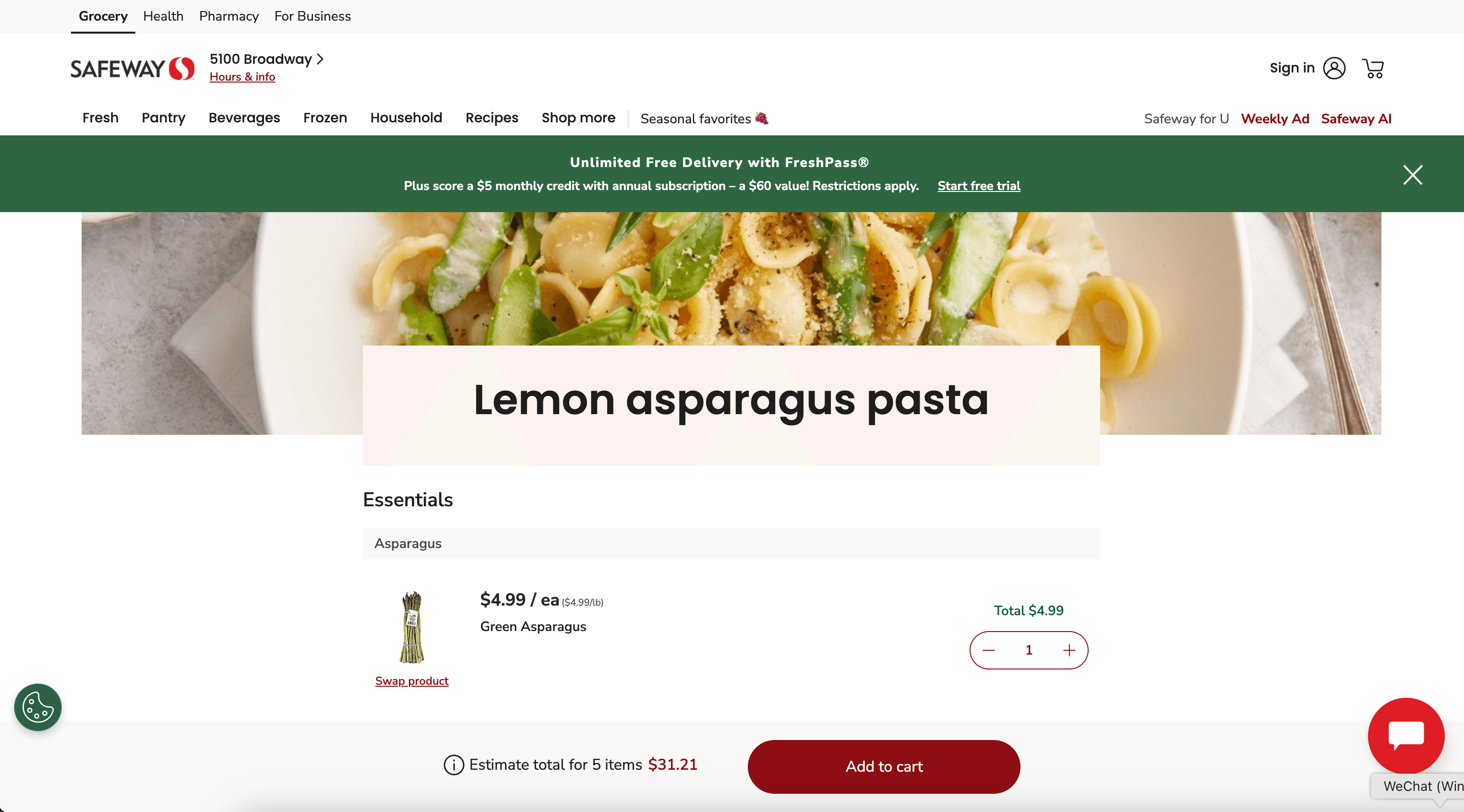 Safeway Deals & Coupons Screenshot