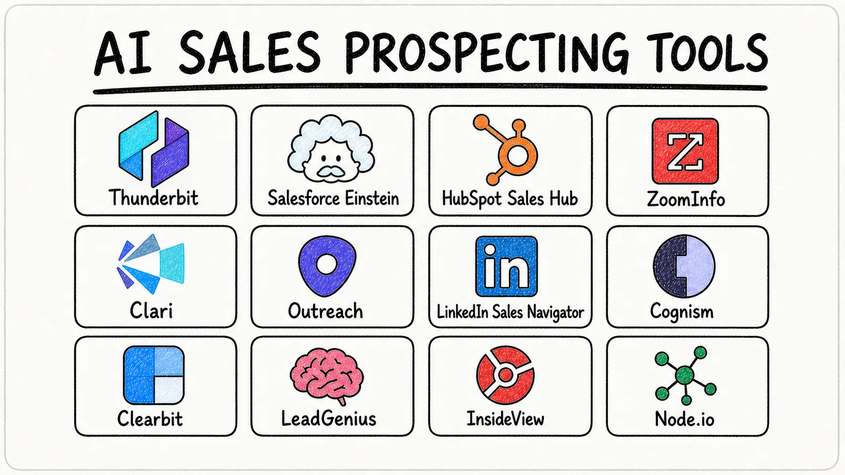 Top 12 AI Sales Prospecting Tools to Boost Efficiency