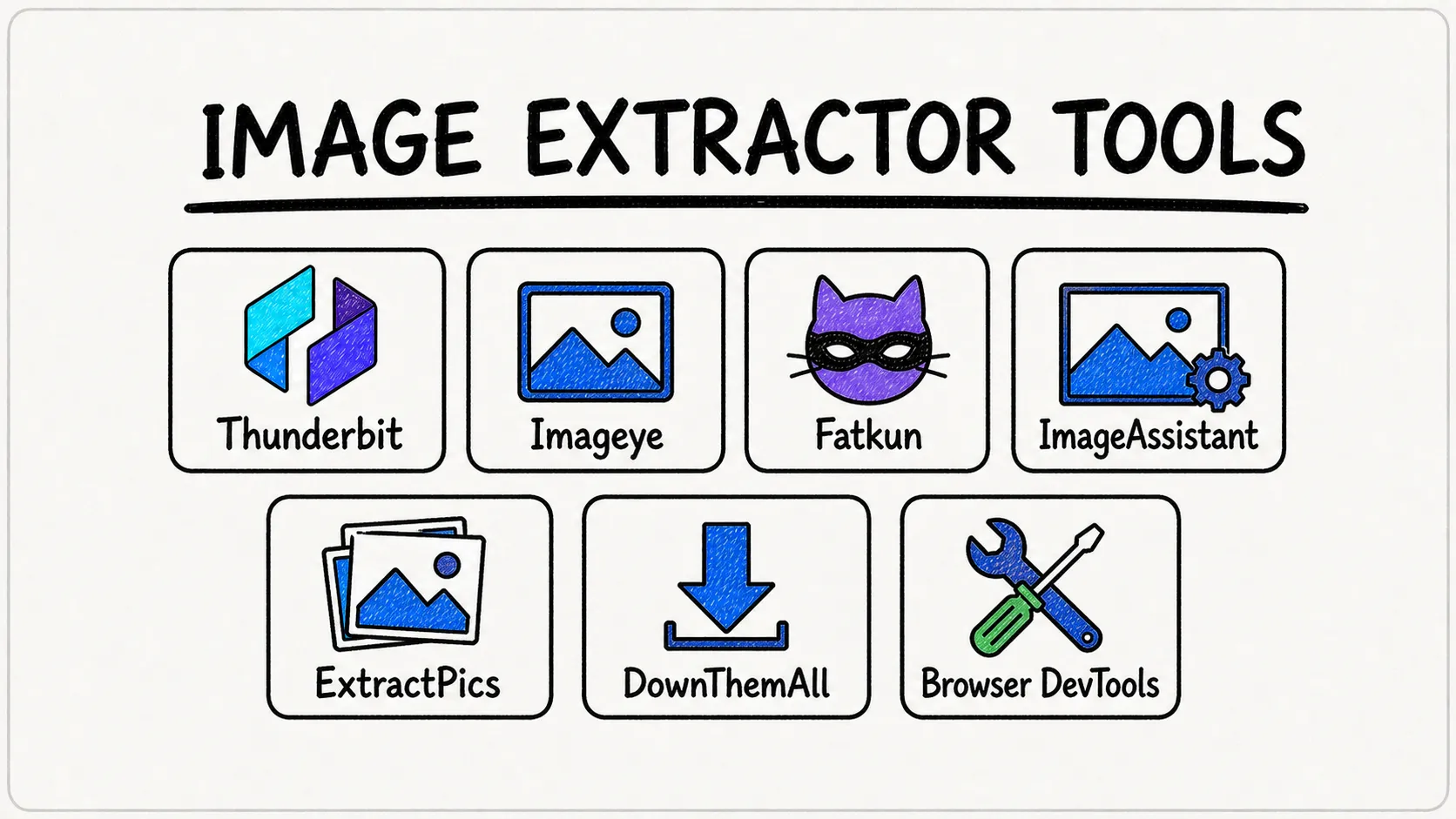 Free Image Extractors Around the Web: 7 Tools Compared