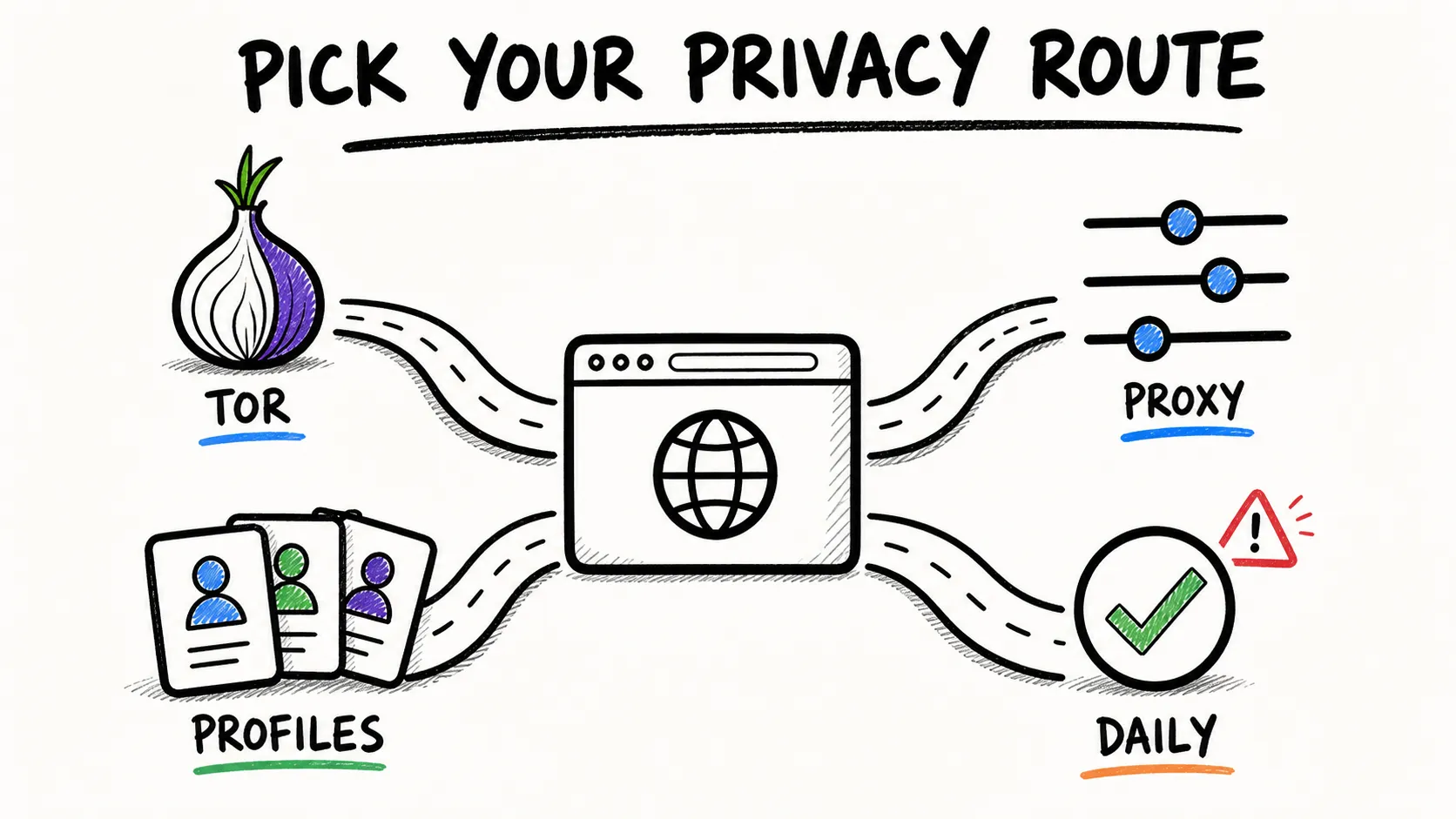 Proxy browser use case decision map