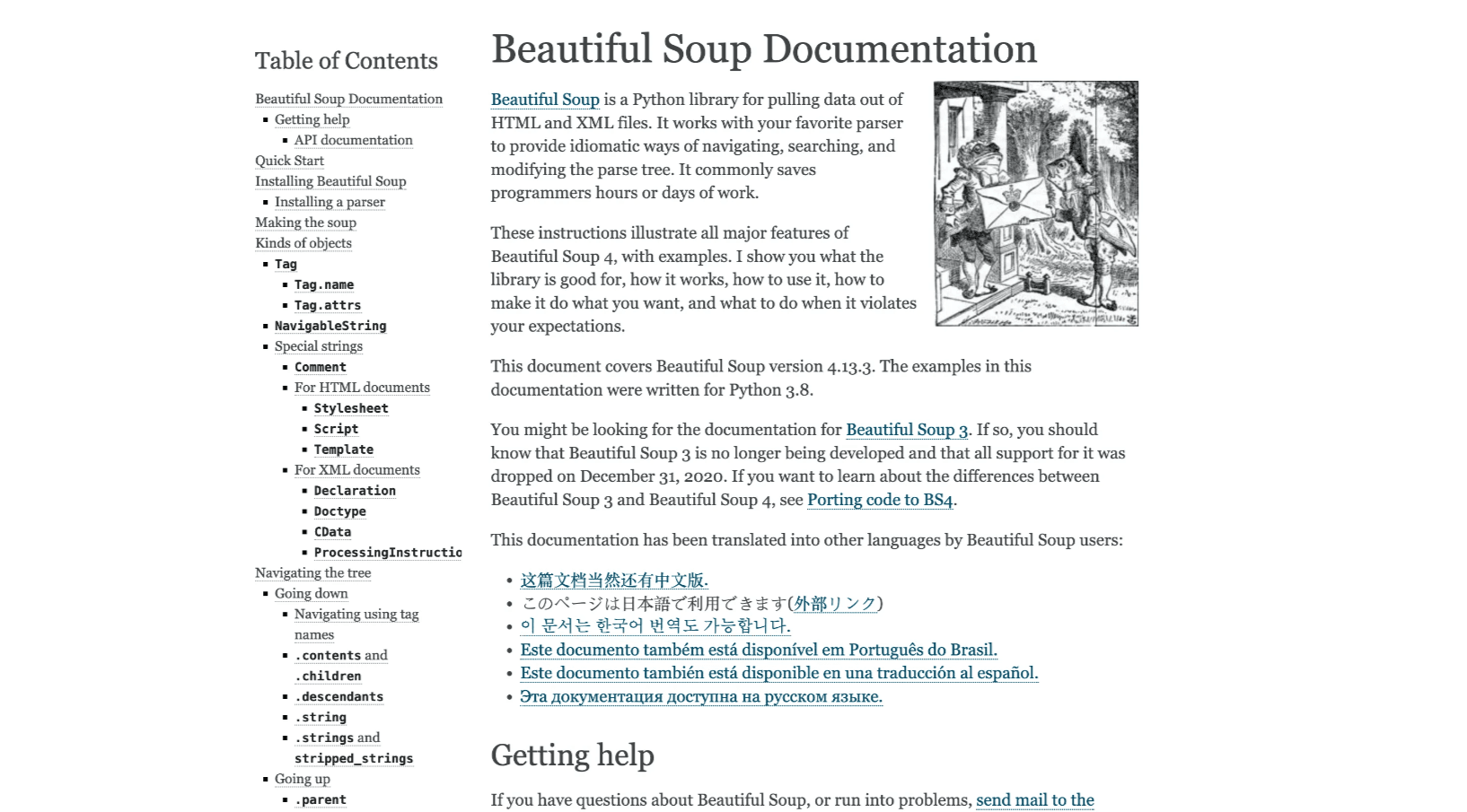 beautiful-soup-documentation-homepage-python-library.png