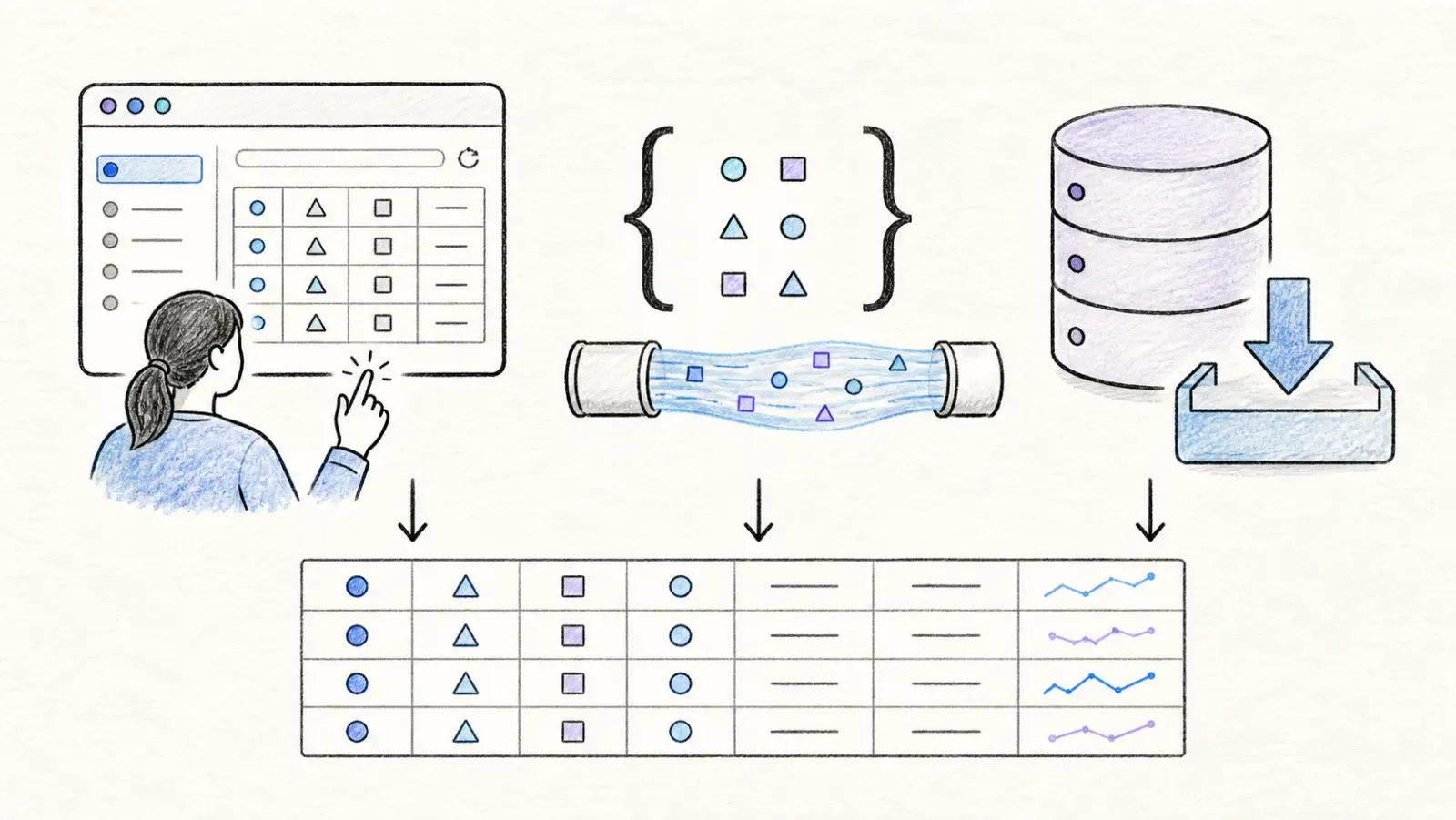 Způsoby doručení: prohlížeč, API a bulk dataset
