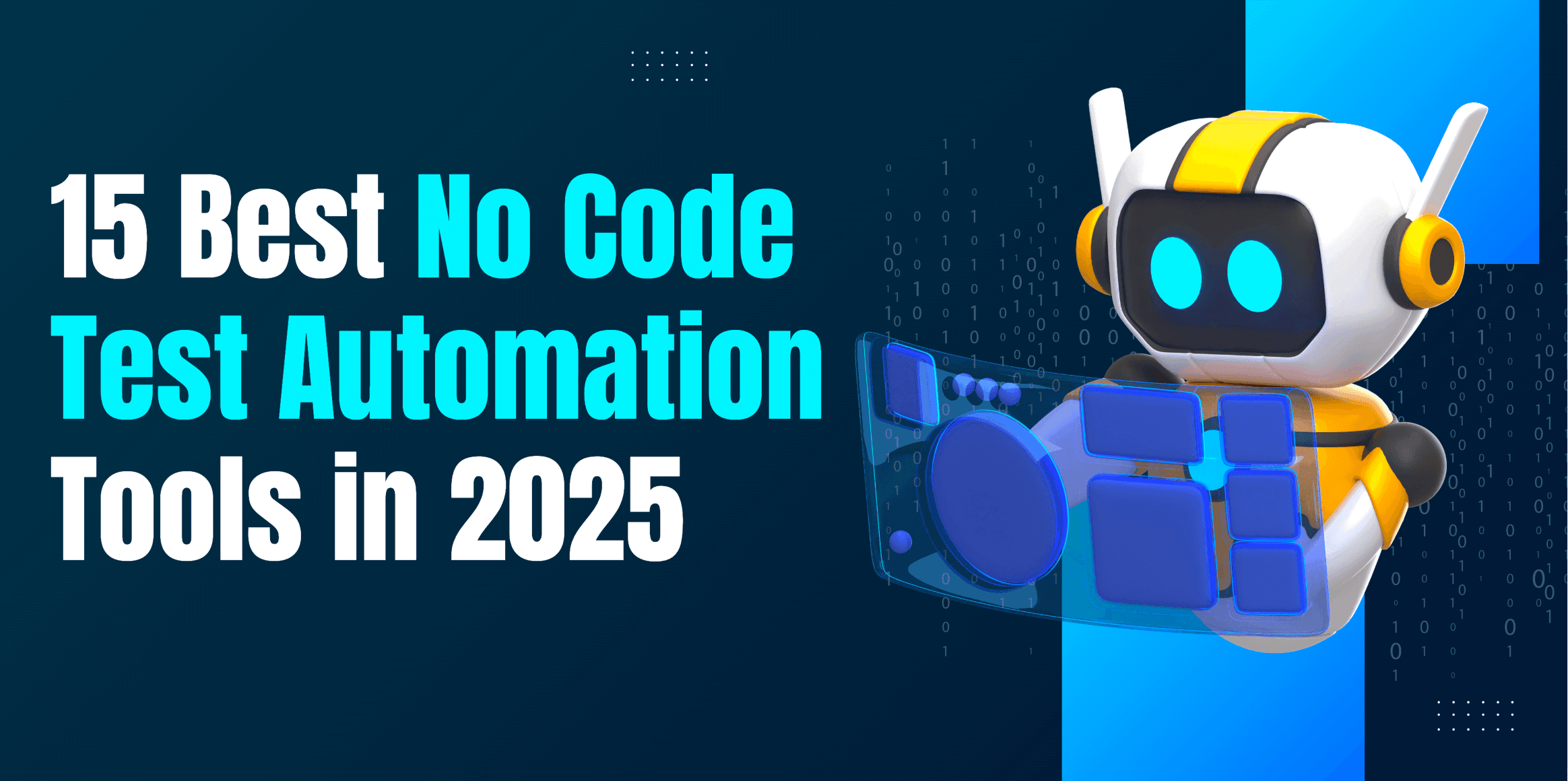Die 15 besten No-Code-Testautomatisierungstools 2025
