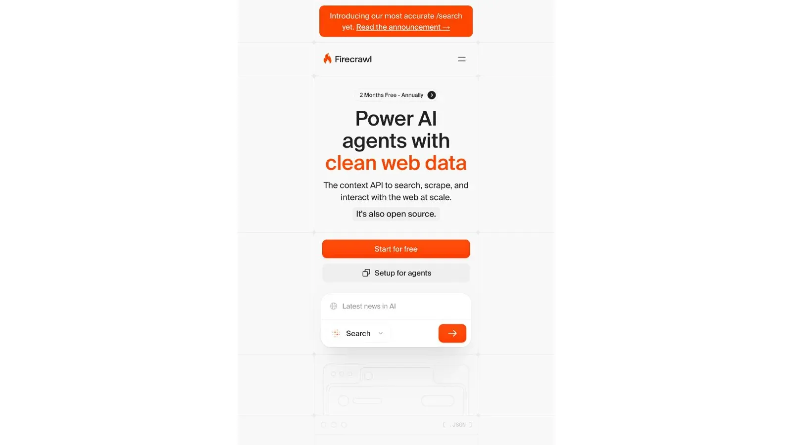 Firecrawl official website screenshot captured on August 13, 2026