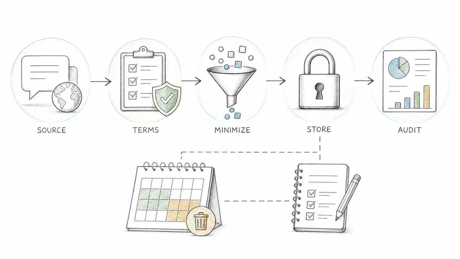 Provenance and compliance checklist for selecting a Twitter data provider