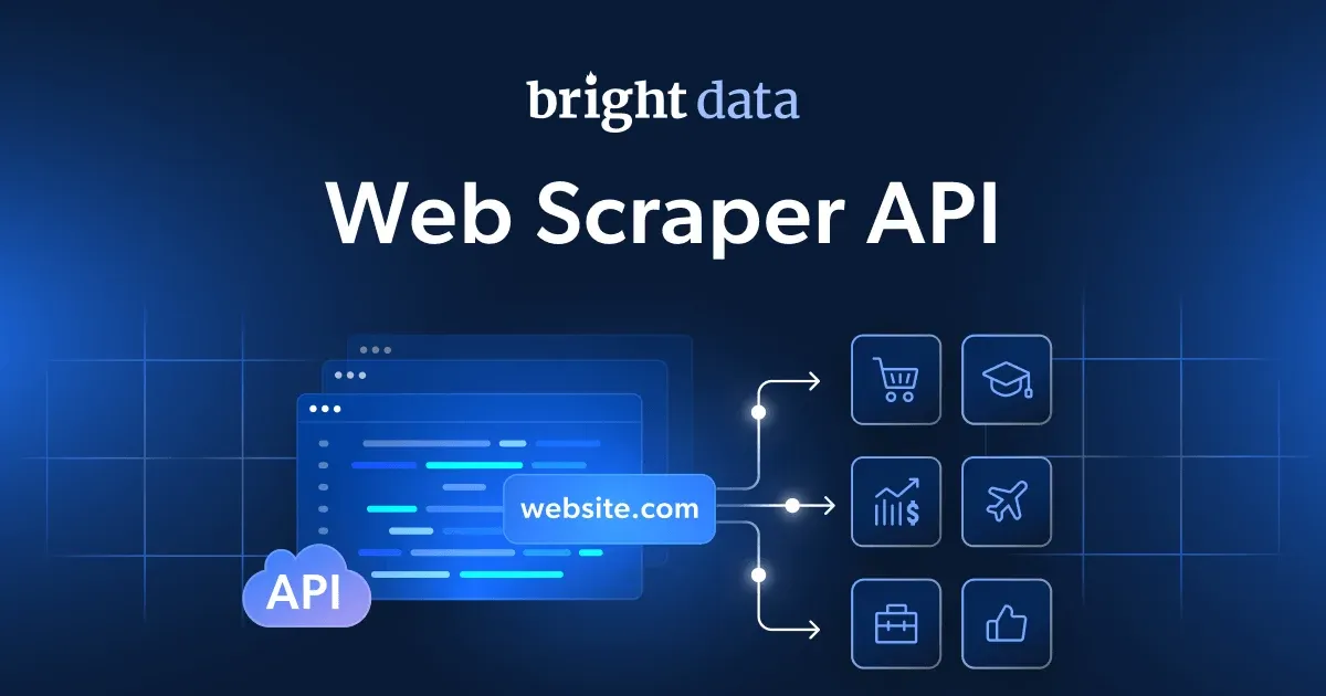 Bright Data Web Scraper API