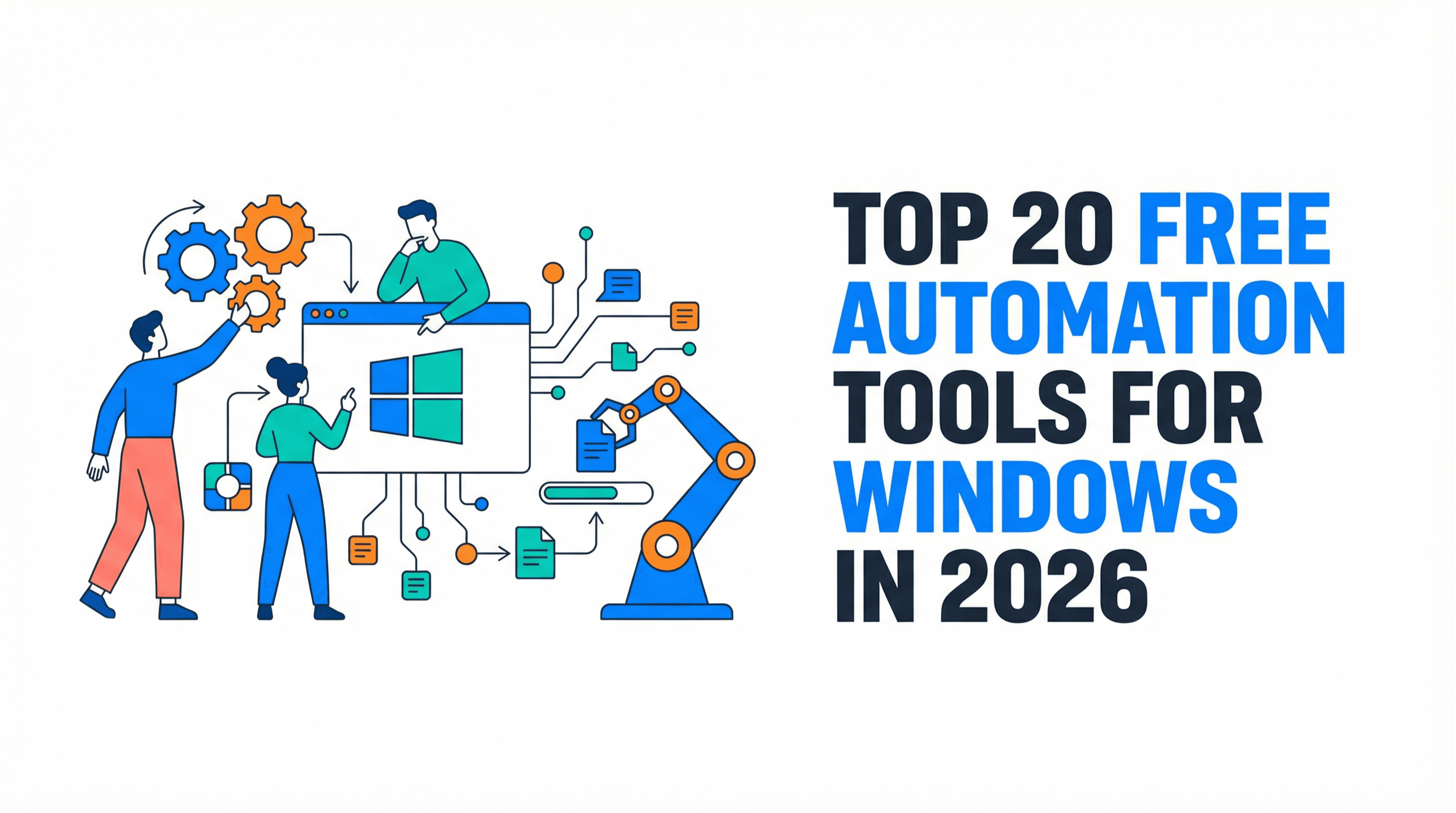 Top 20 Free Automation Tools for Windows in 2026
