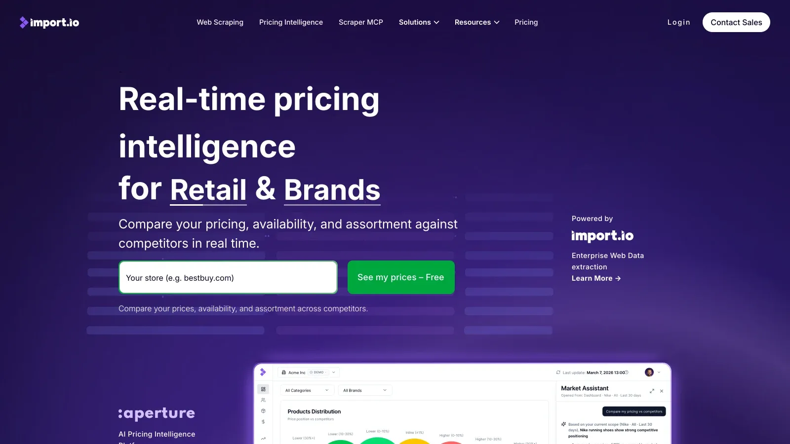 Import Toolkit Pricing official website screenshot