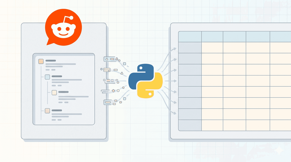 איך לגרד נתונים מ-Reddit עם Python: 4 שיטות שעובדות עכשיו