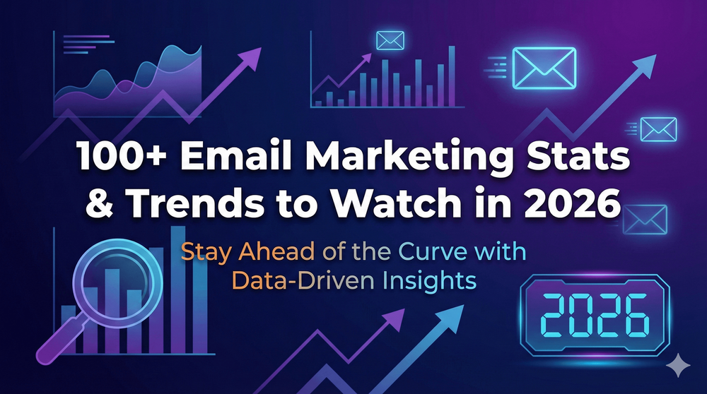 Email marketing statistics and trends for 2026 with global user and volume data