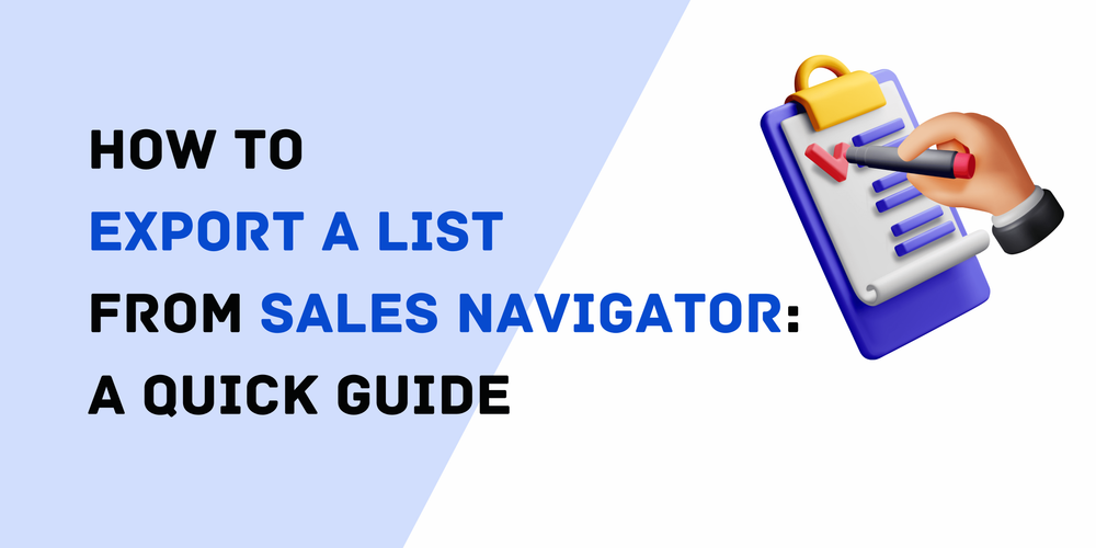 How to Export a List from Sales Navigator A Quick Guide