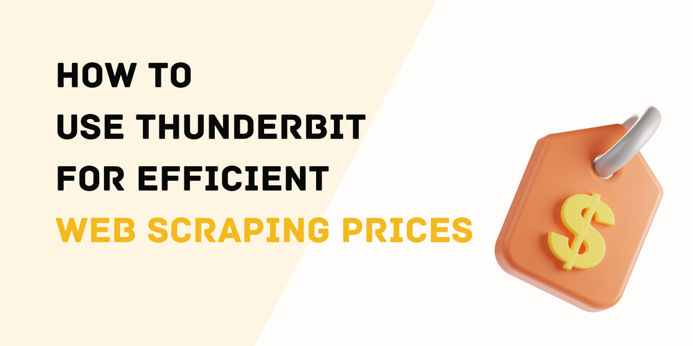 How to Use Thunderbit for Efficient Web Scraping Prices
