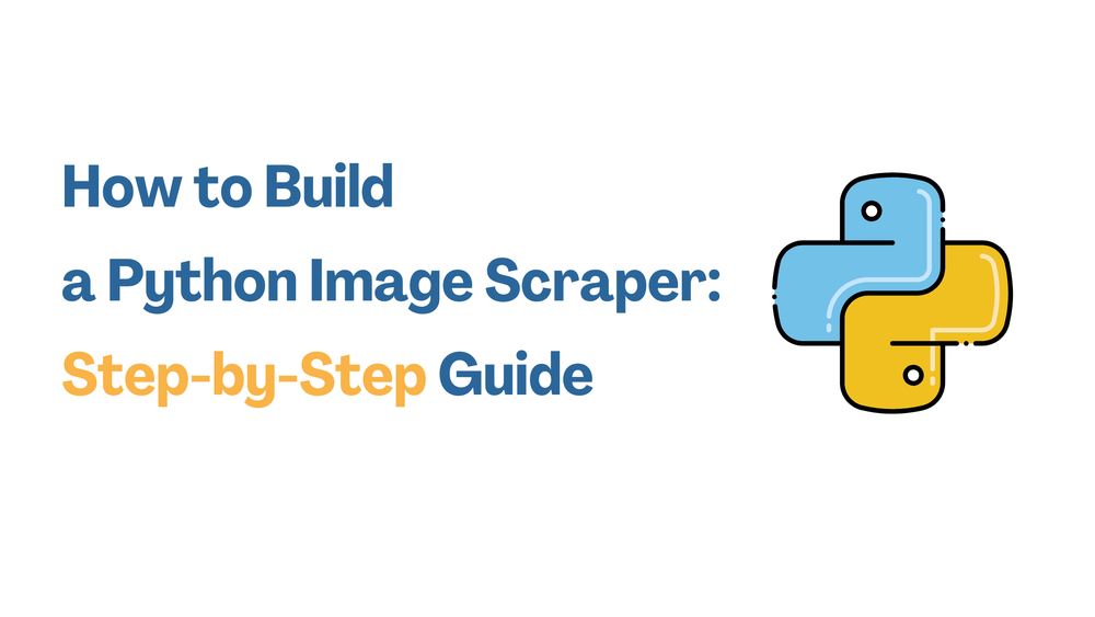 How to build a Python image scraper