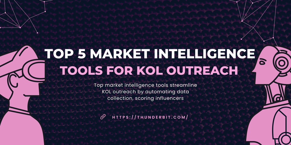 Top 5 Market Intelligence Tools for KOL Outreach