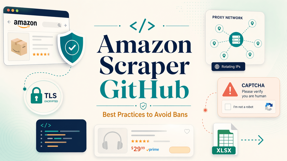 أمازون سكريبر GitHub: أفضل الممارسات لتجنّب الحظر