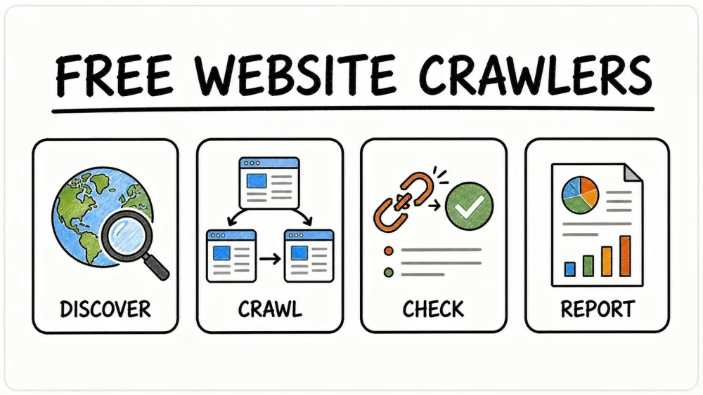 10 Free Website Crawlers I Actually Used: Here's What Held Up (2026)