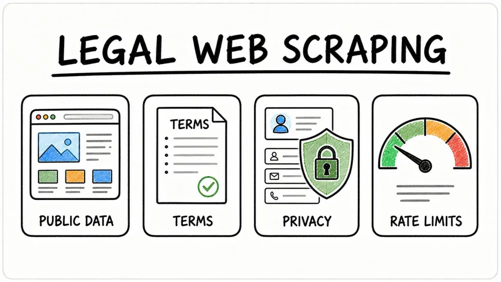 Ist es legal, Daten von Websites zu scrapen? Leitfaden mit Best Practices